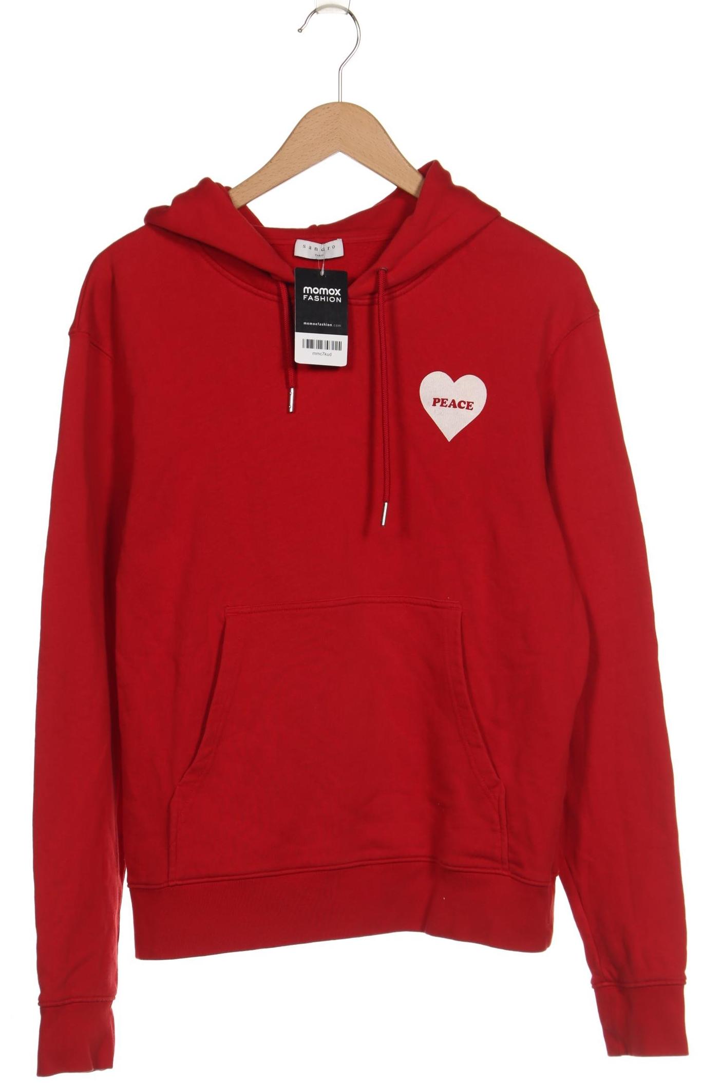 

Sandro Damen Kapuzenpullover, rot, Gr. 38