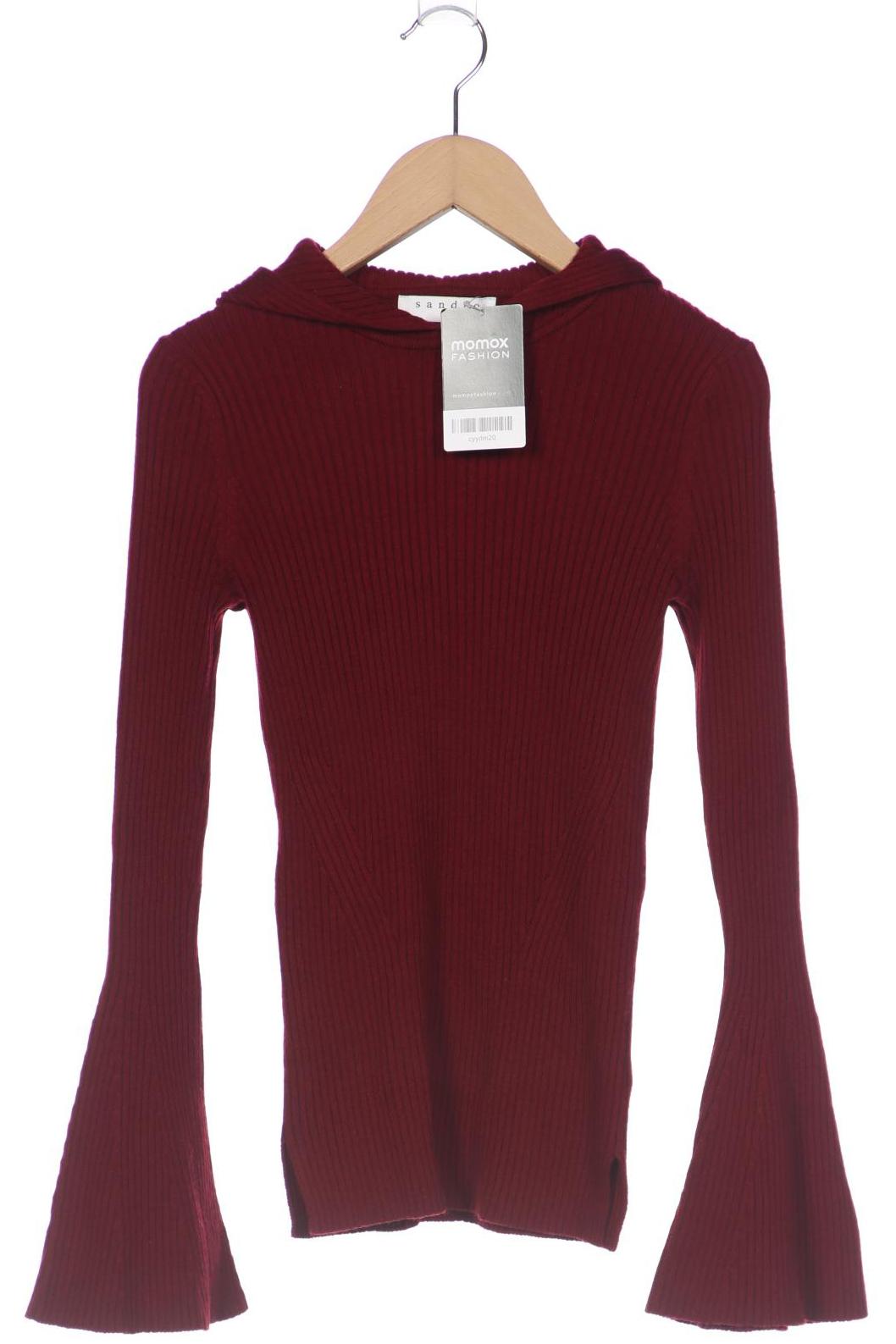 

Sandro Damen Kapuzenpullover, bordeaux, Gr. 36