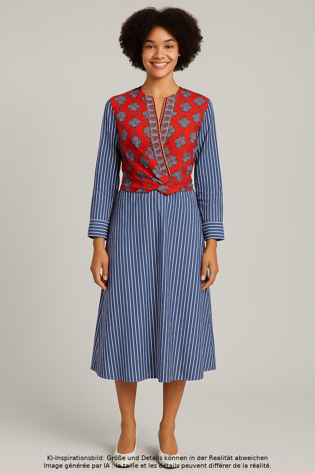 

Sandro Damen Kleid, mehrfarbig, Gr. 40