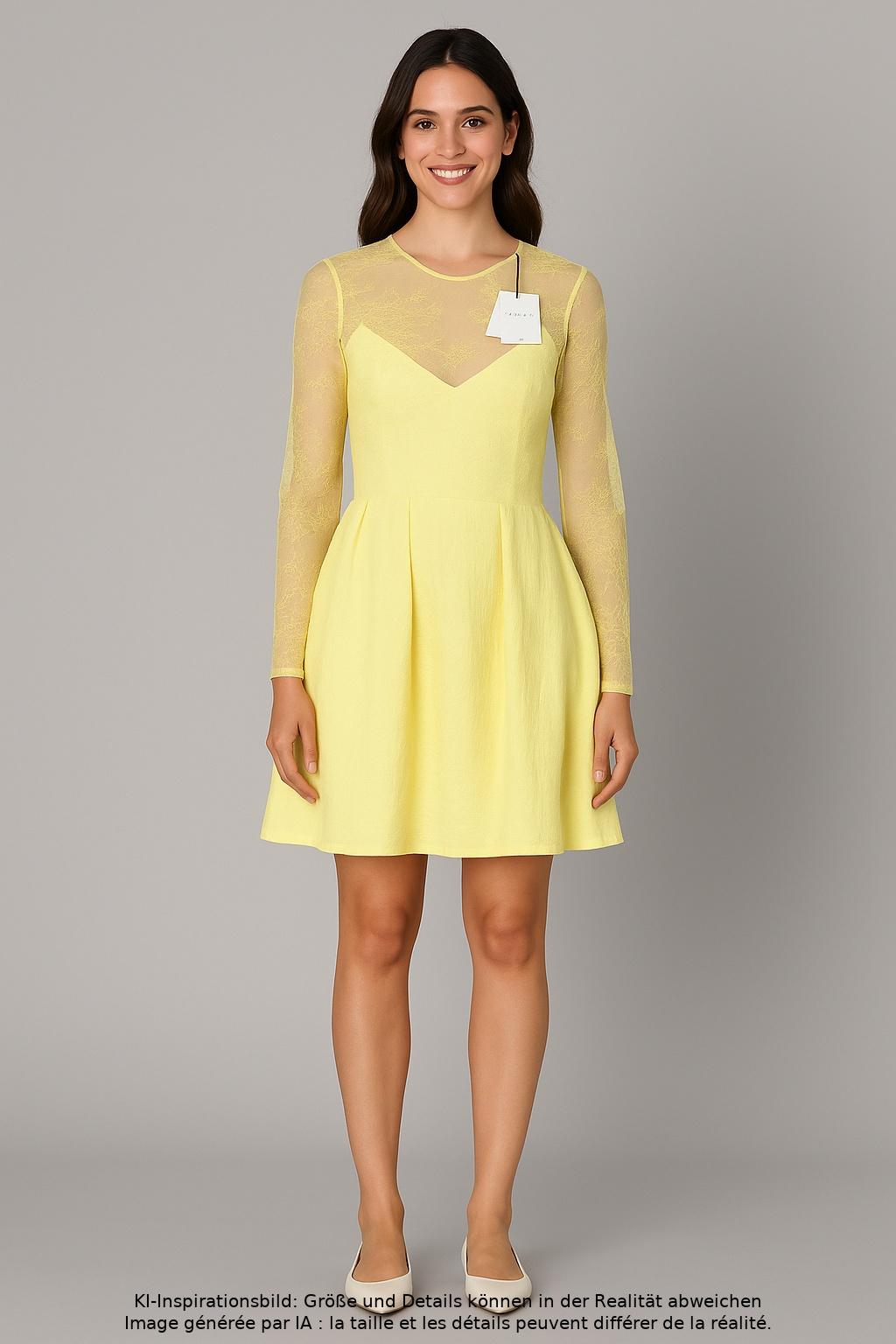 

Sandro Damen Kleid, gelb, Gr. 36