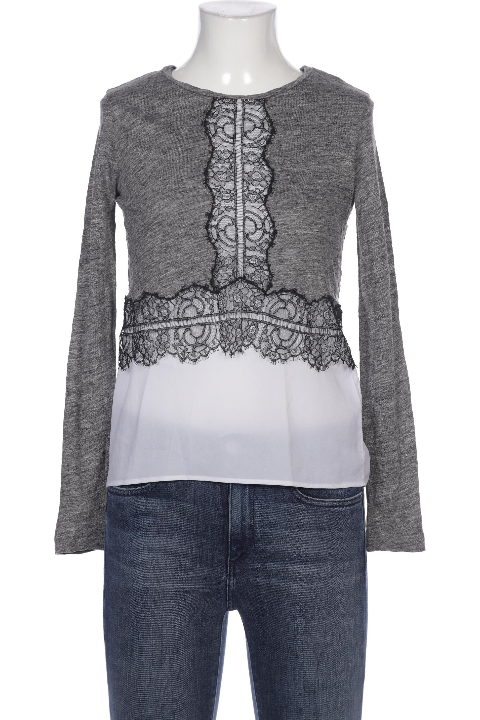 

Sandro Damen Langarmshirt, grau, Gr. 36