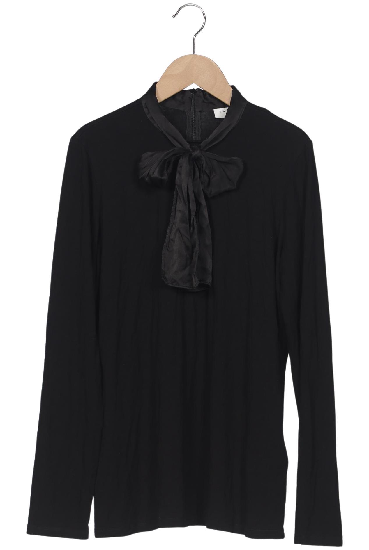 

Sandro Damen Langarmshirt, schwarz, Gr. 38