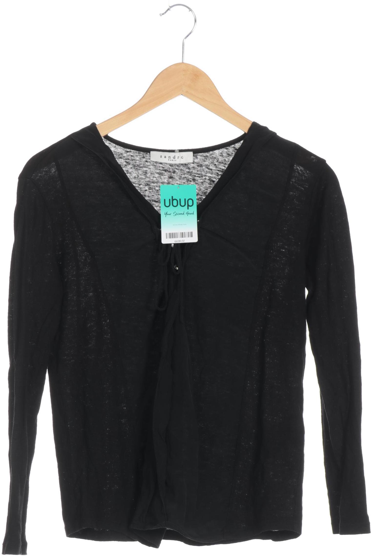 

Sandro Damen Langarmshirt, schwarz, Gr.