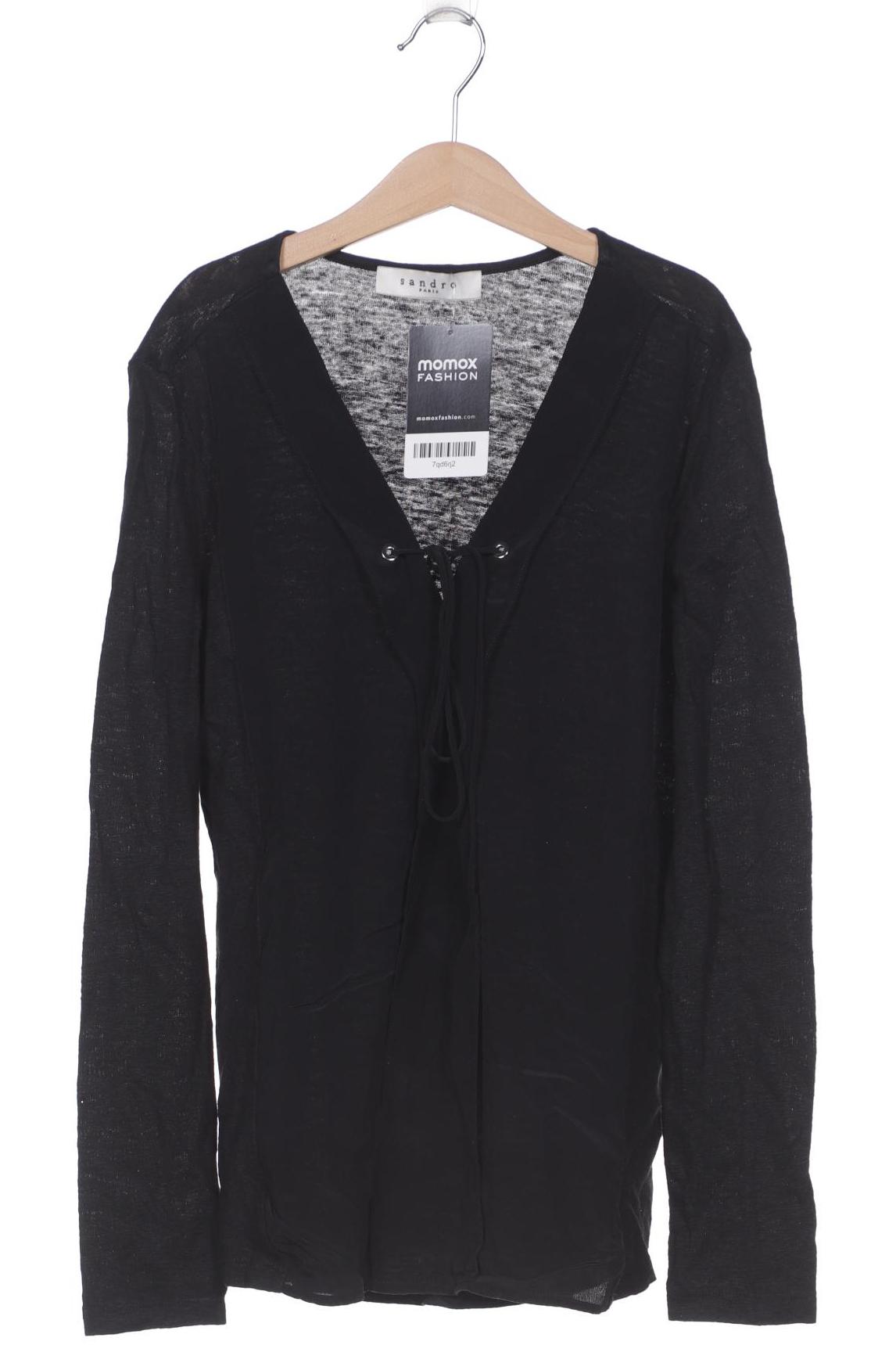 

Sandro Damen Langarmshirt, schwarz
