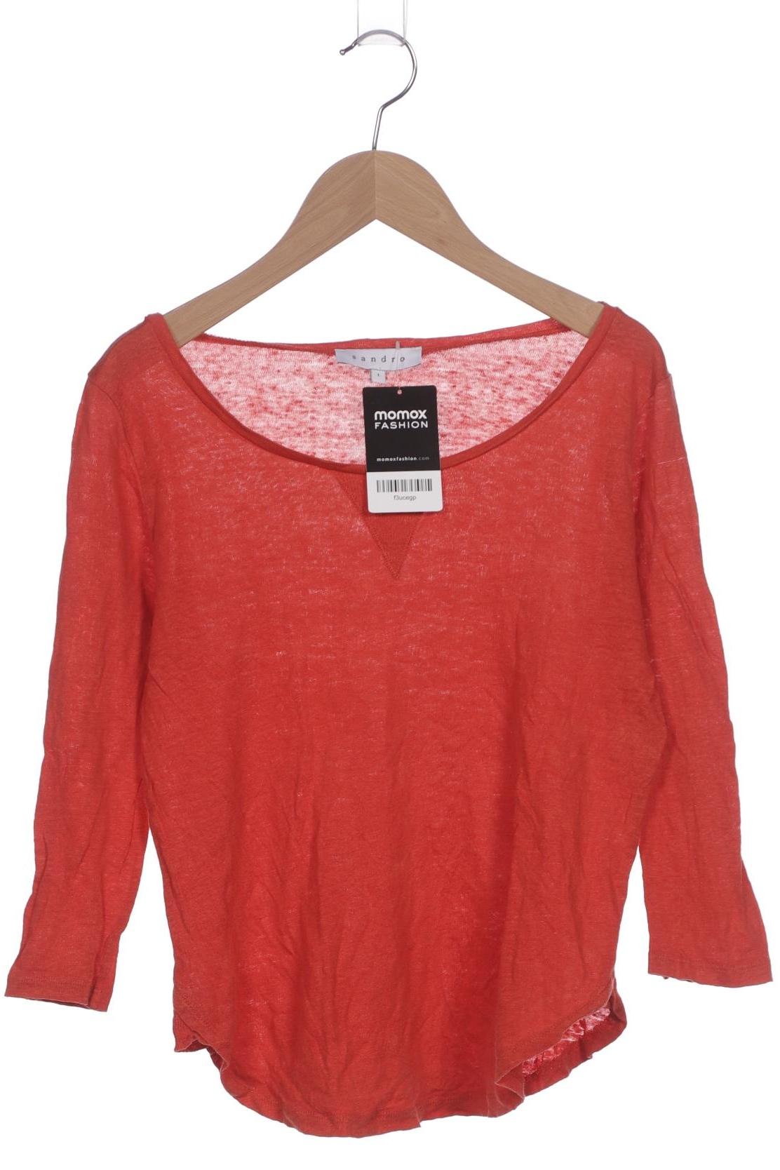 

Sandro Damen Langarmshirt, rot, Gr. 36