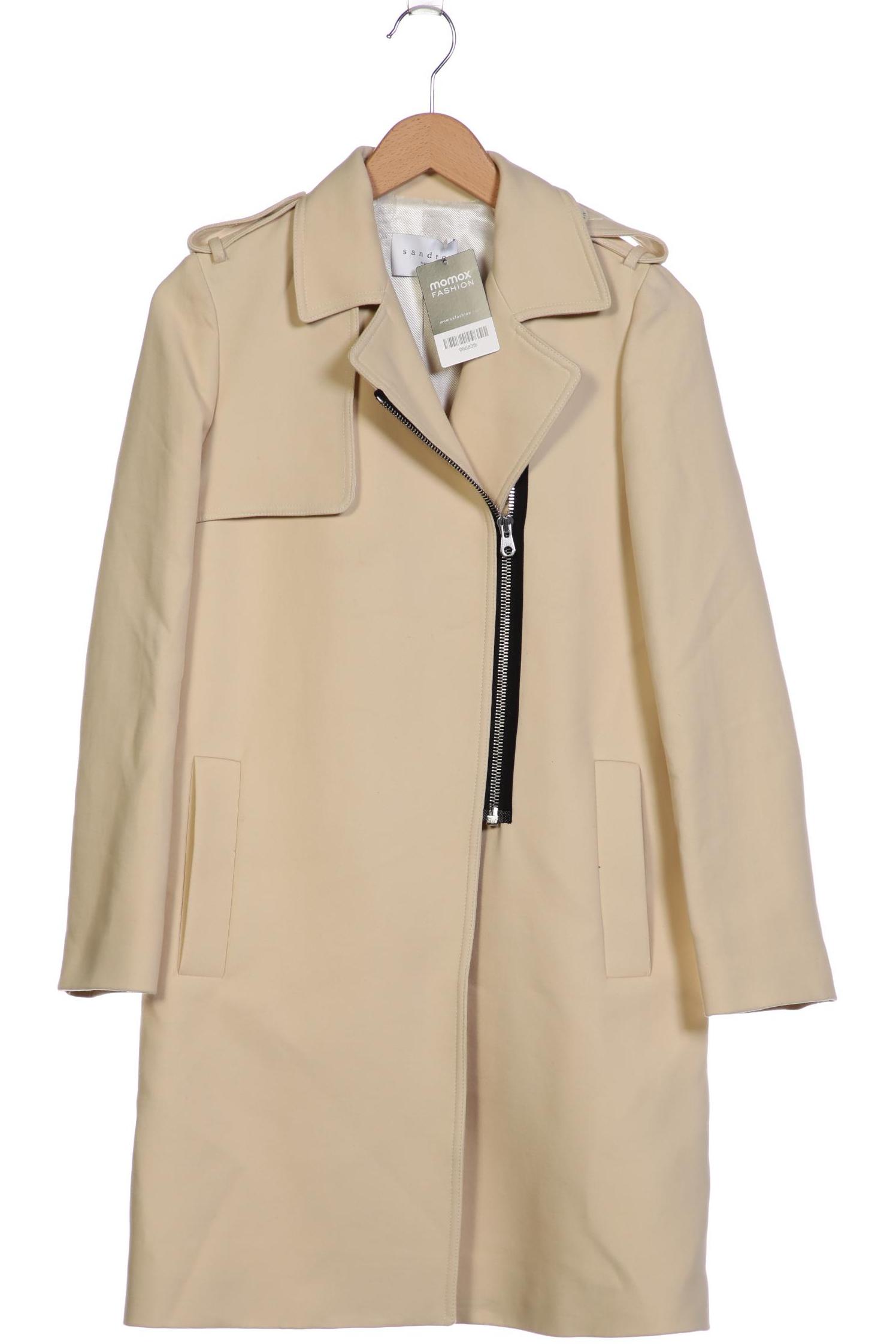 

Sandro Damen Mantel, cremeweiß, Gr. 36