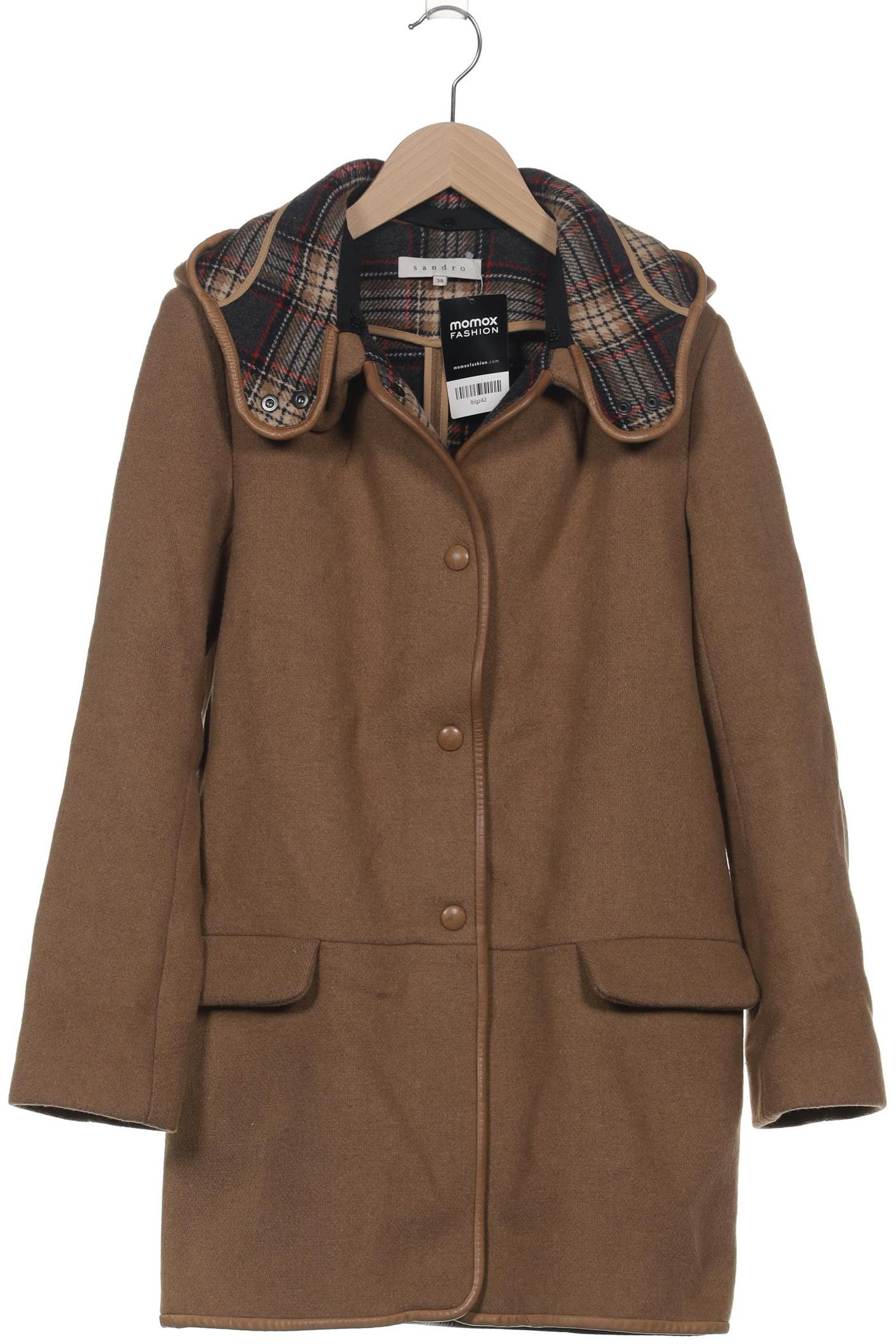 

Sandro Damen Mantel, beige, Gr. 38