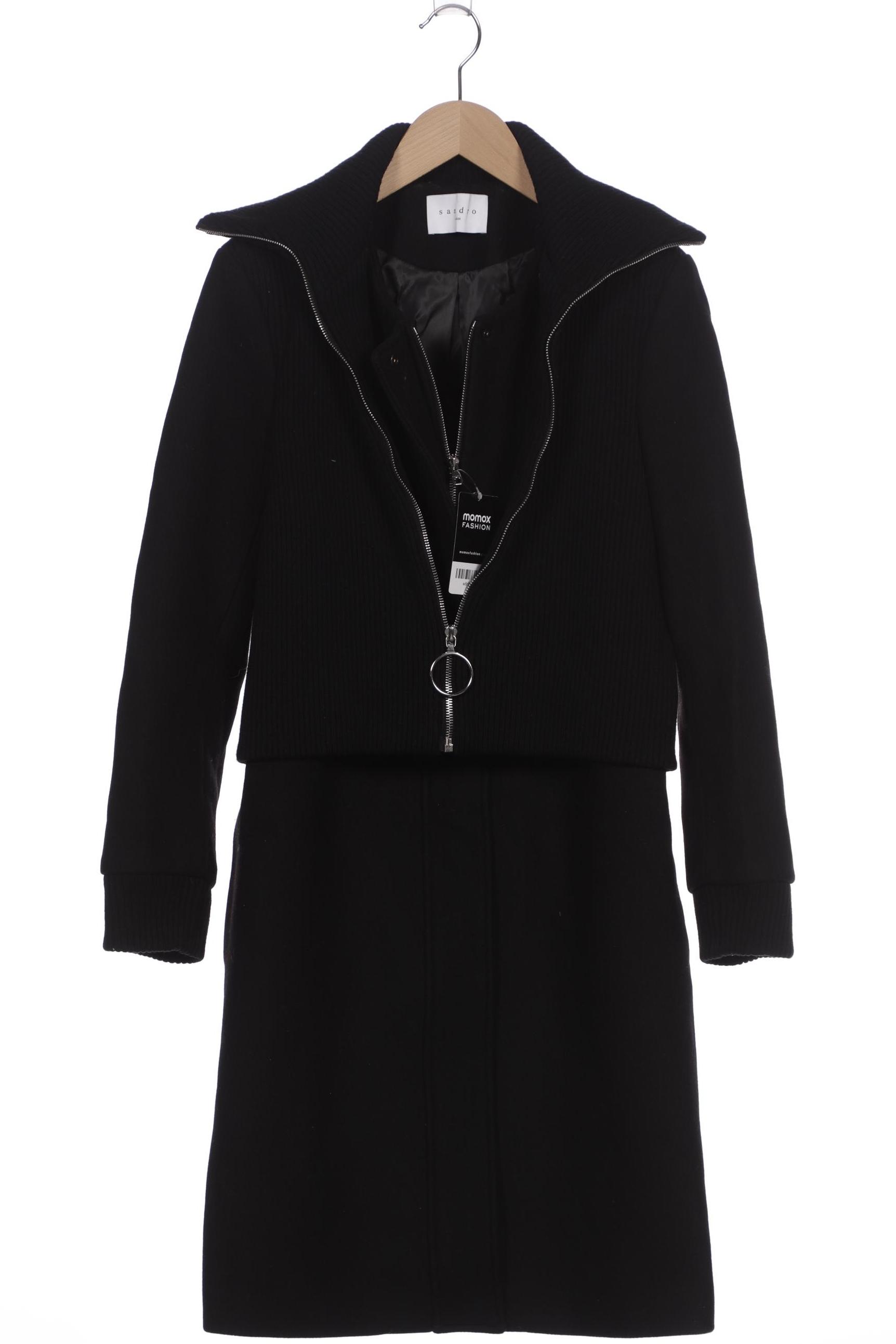 

Sandro Damen Mantel, schwarz, Gr. 40