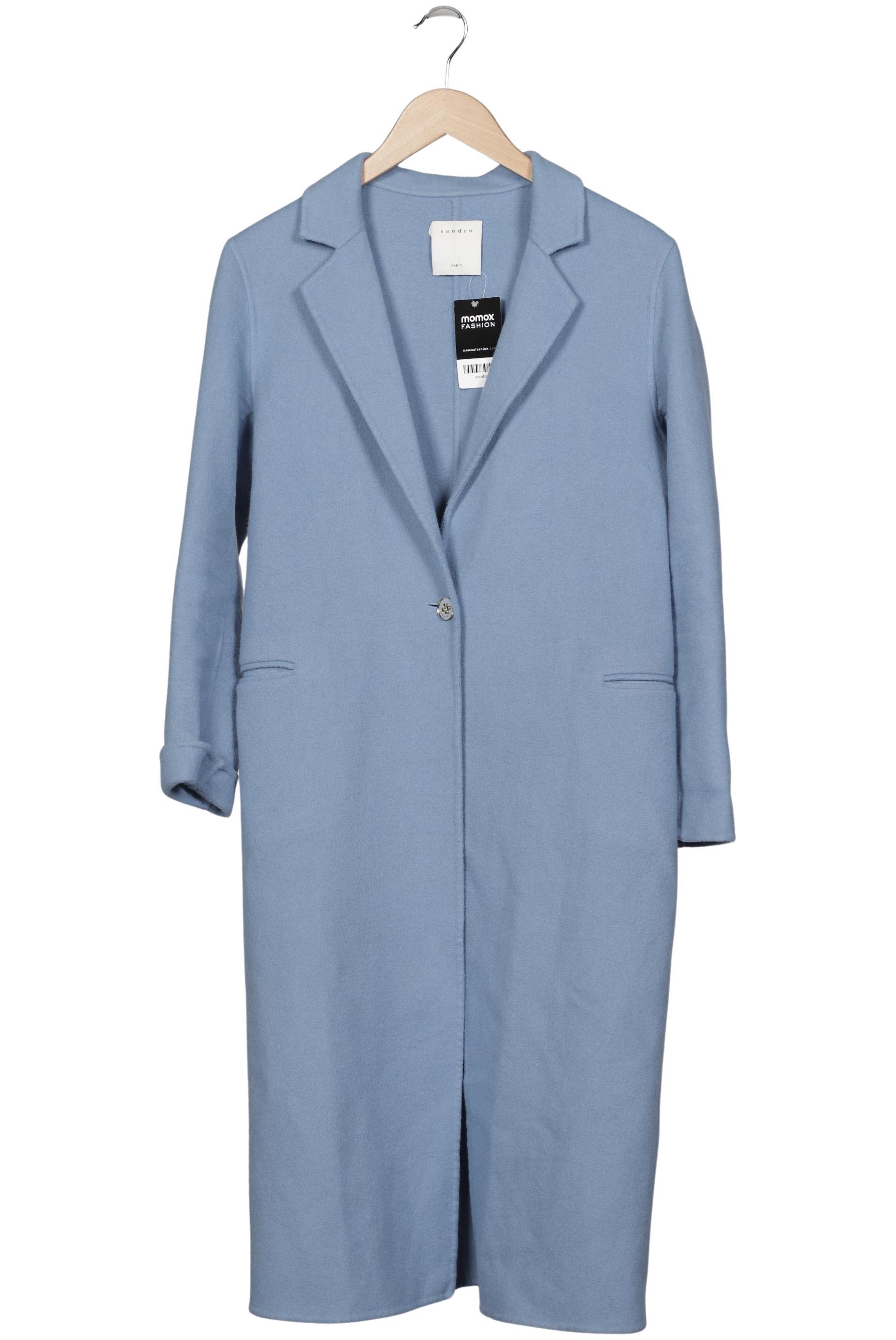 

Sandro Damen Mantel, hellblau, Gr. 36