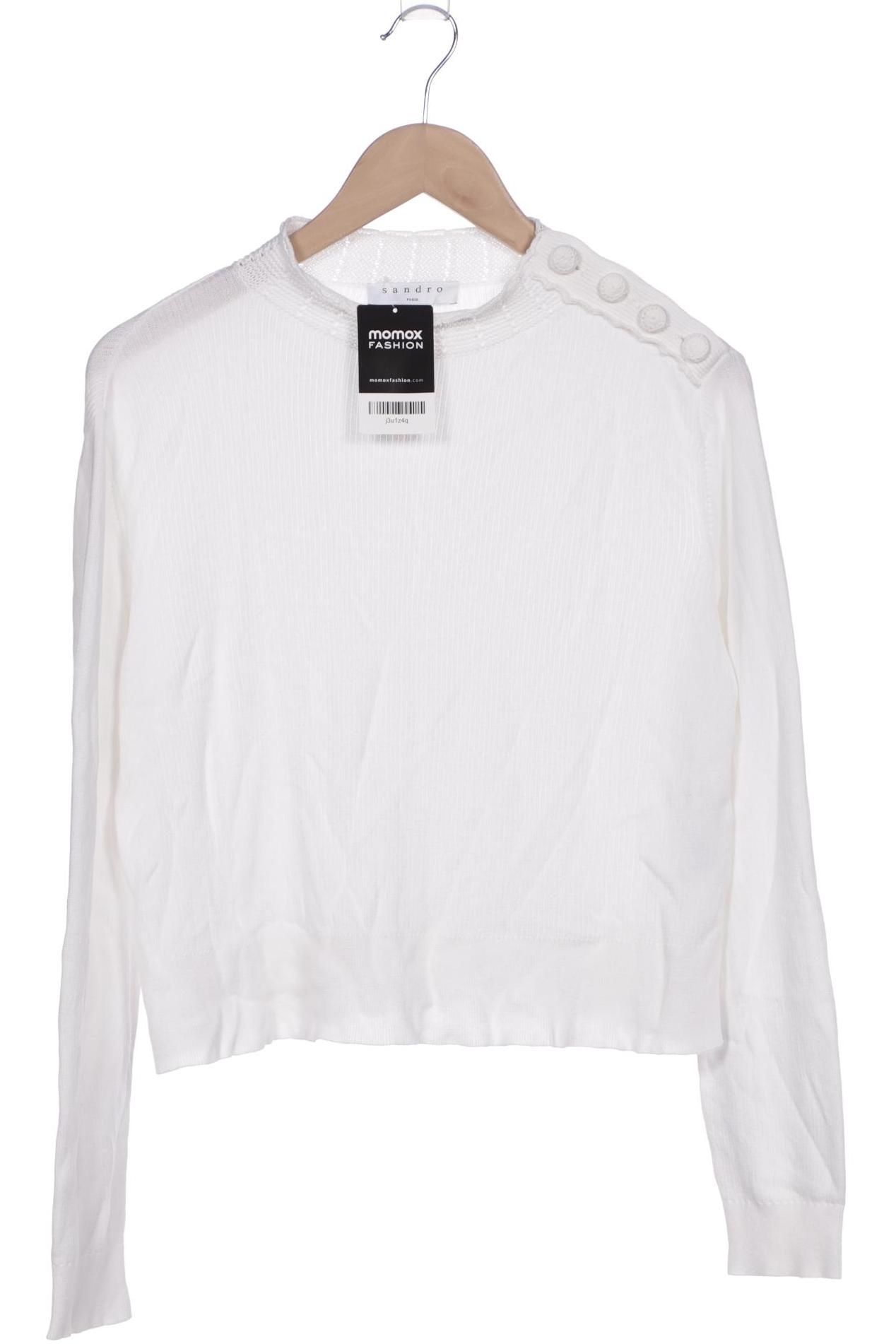 

Sandro Damen Pullover, weiß, Gr. 36