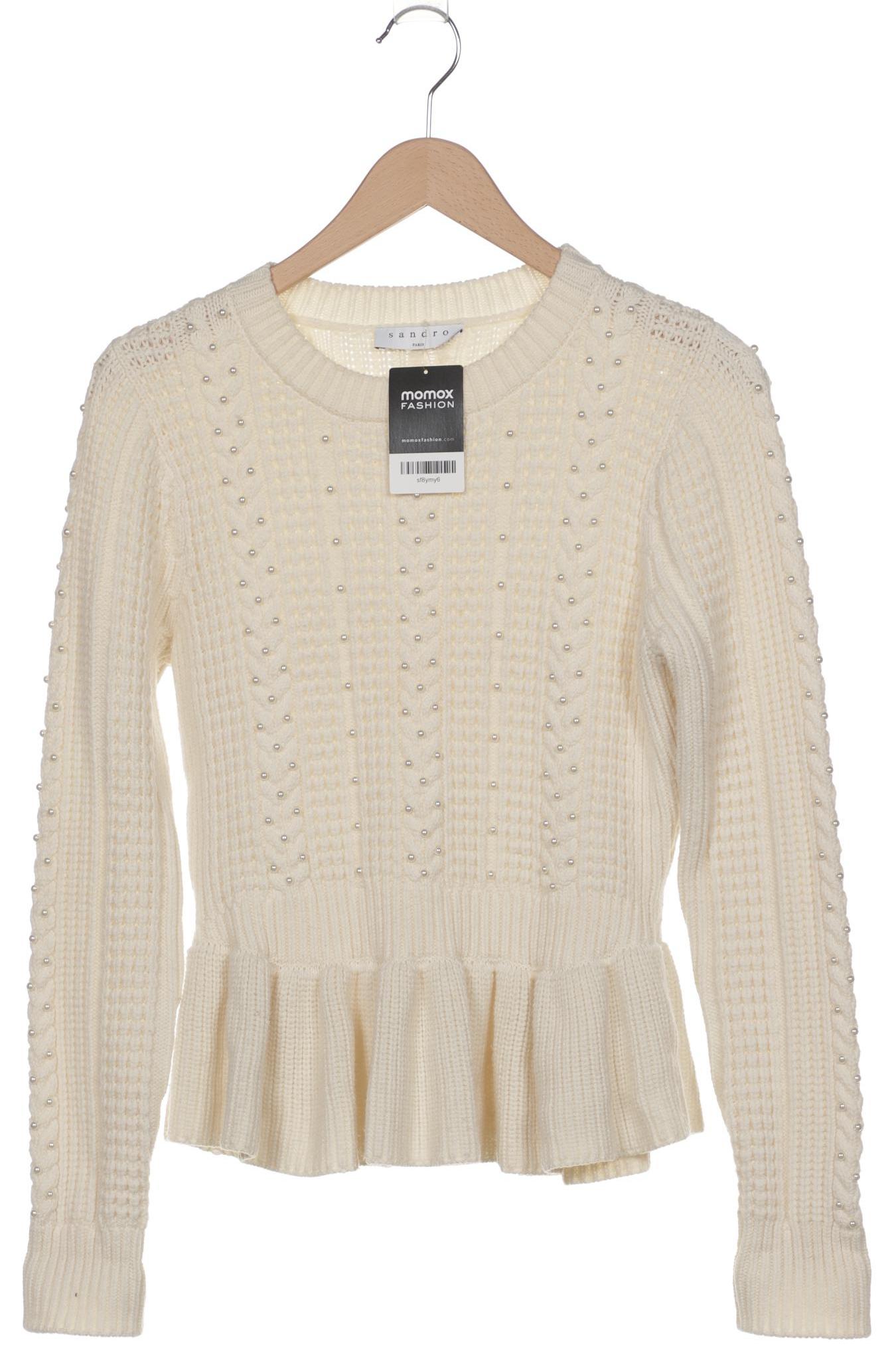 

Sandro Damen Pullover, weiß, Gr. 40