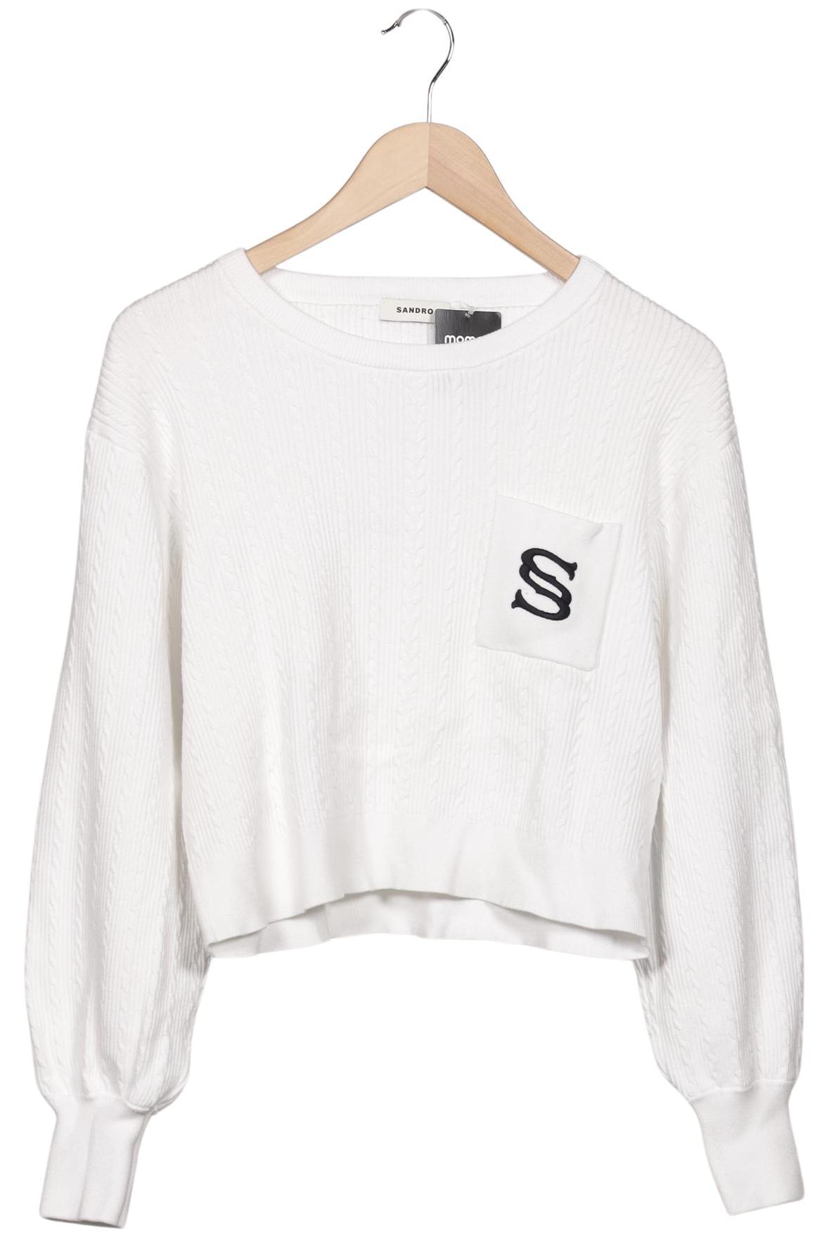 

Sandro Damen Pullover, weiß, Gr. 40