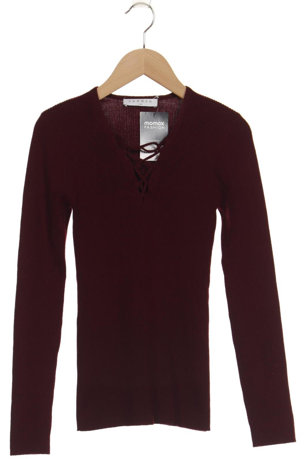 

Sandro Damen Pullover, bordeaux, Gr. 38