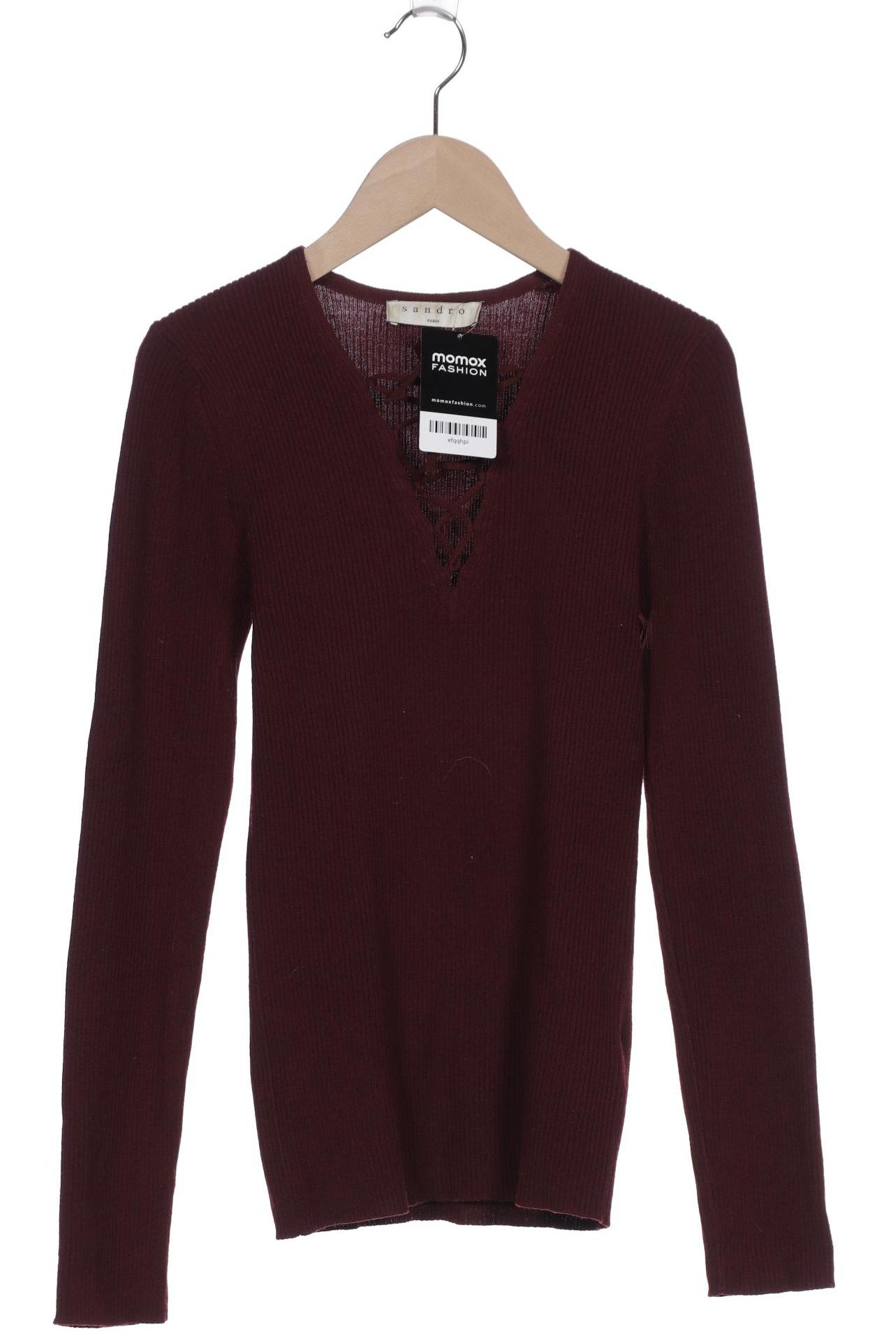 

Sandro Damen Pullover, bordeaux, Gr. 38