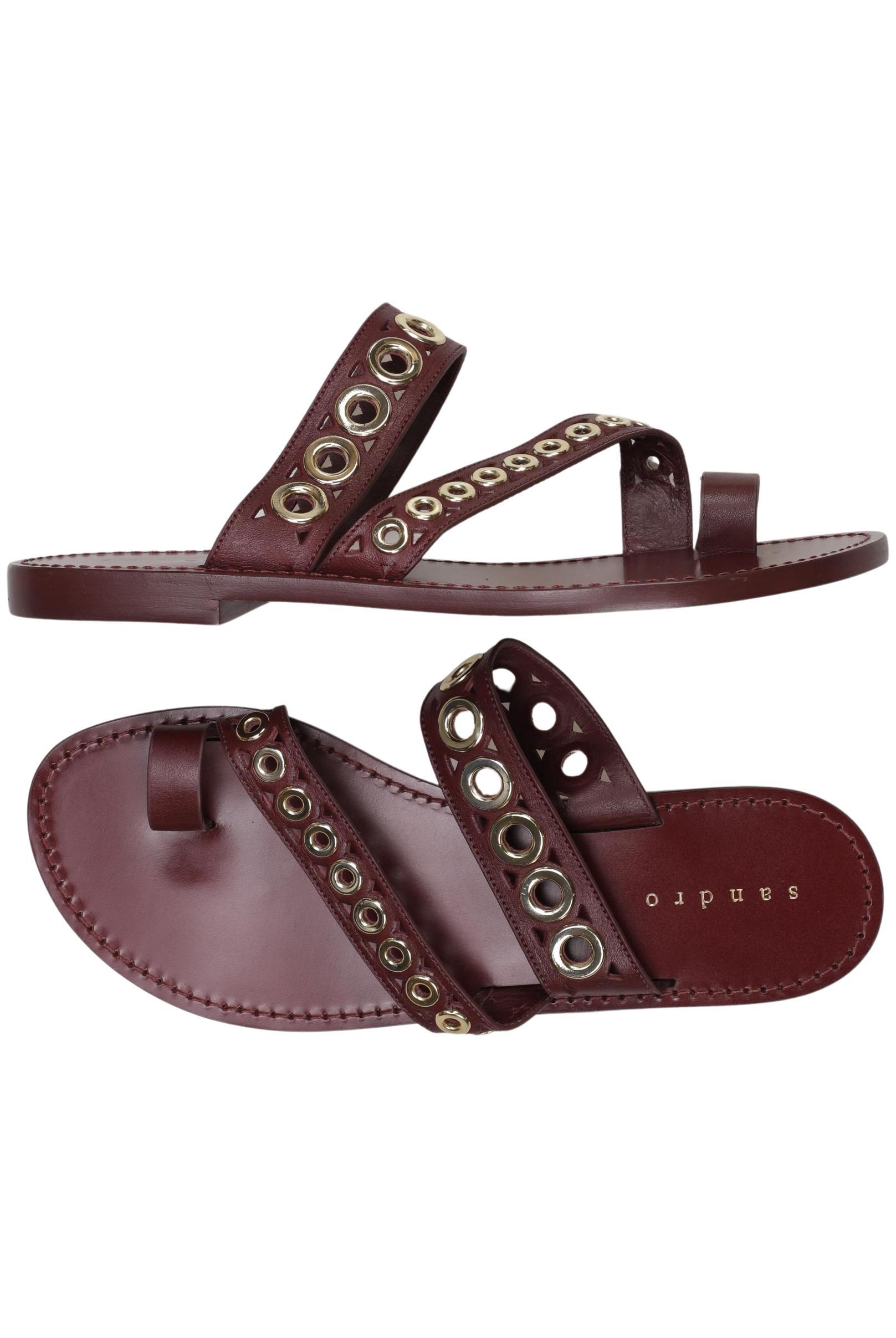 

Sandro Damen Sandale, bordeaux, Gr. 40