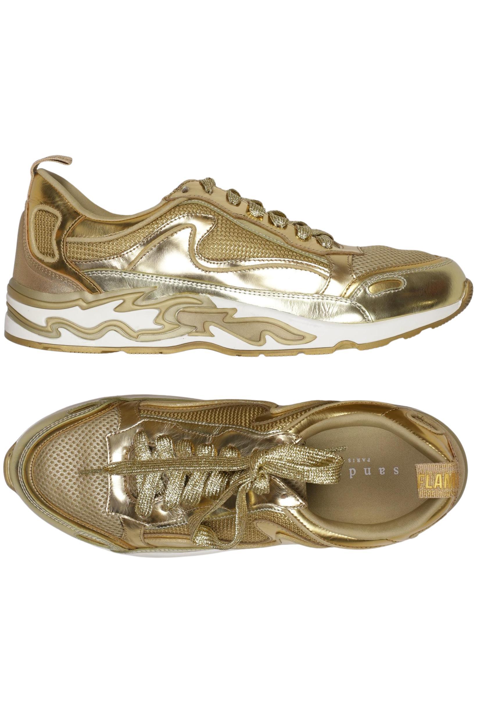 

Sandro Damen Sneakers, gold, Gr. 39
