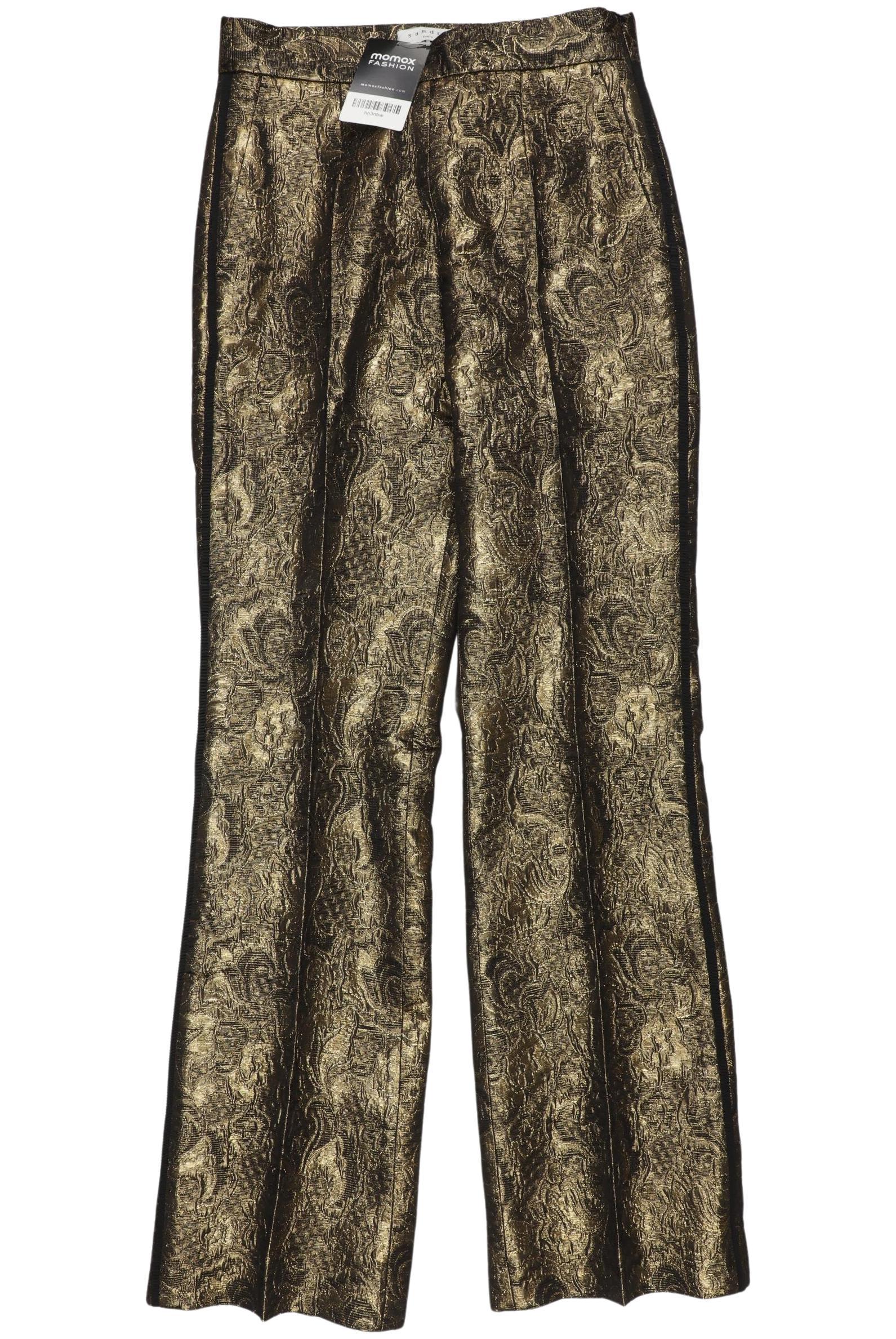 

Sandro Damen Stoffhose, gold, Gr. 34