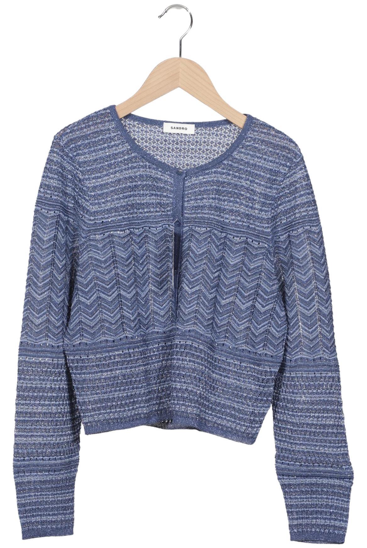 

Sandro Damen Strickjacke, hellblau, Gr. 40