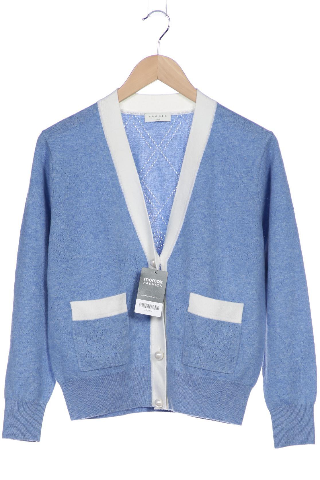 

Sandro Damen Strickjacke, hellblau, Gr. 36