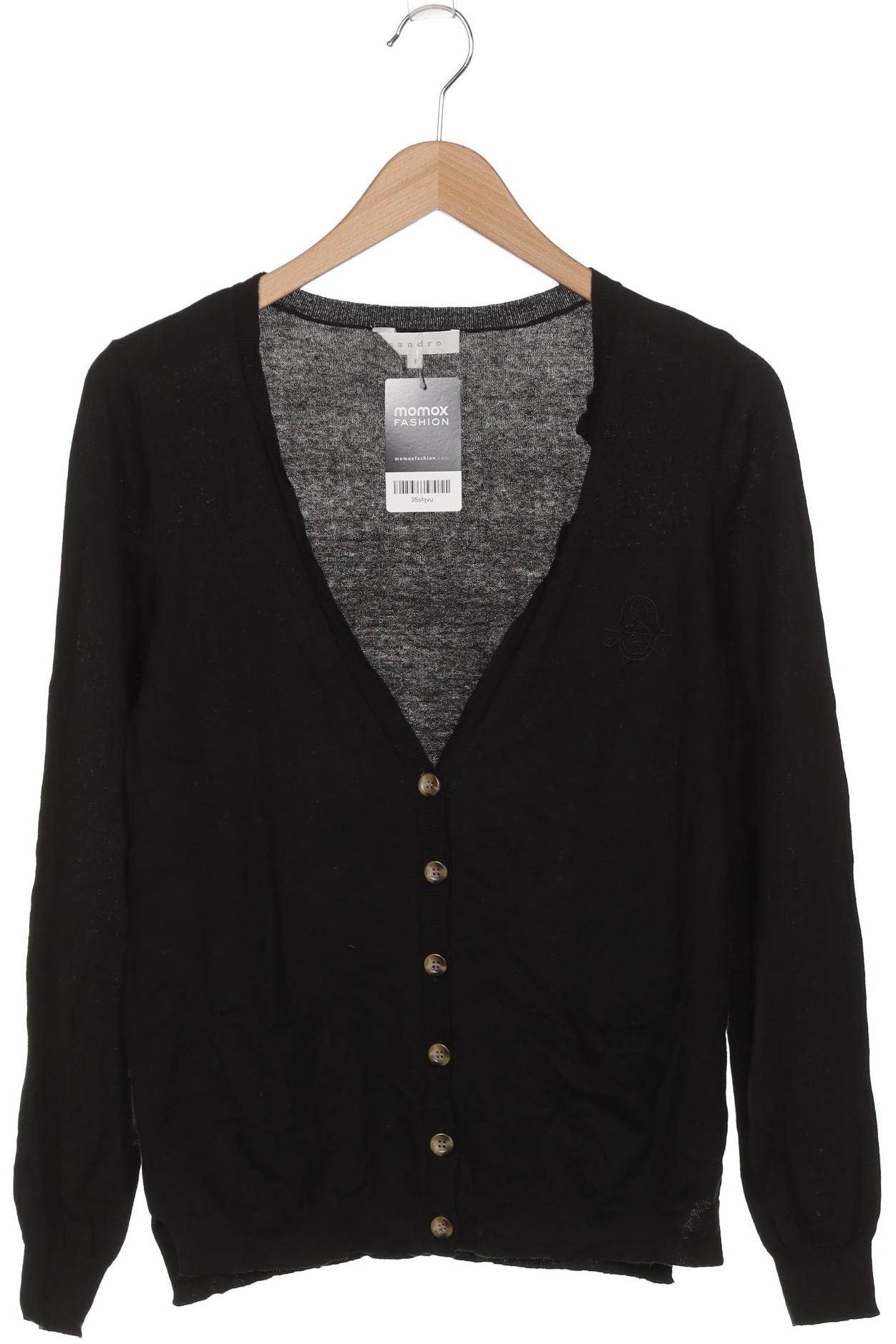 

Sandro Damen Strickjacke, schwarz, Gr. 36