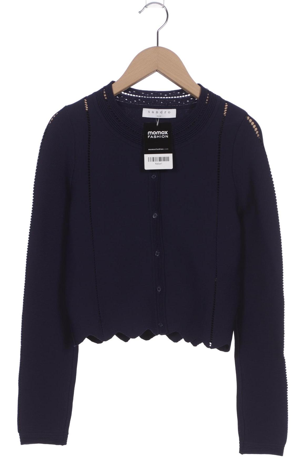 

Sandro Damen Strickjacke, marineblau, Gr. 36