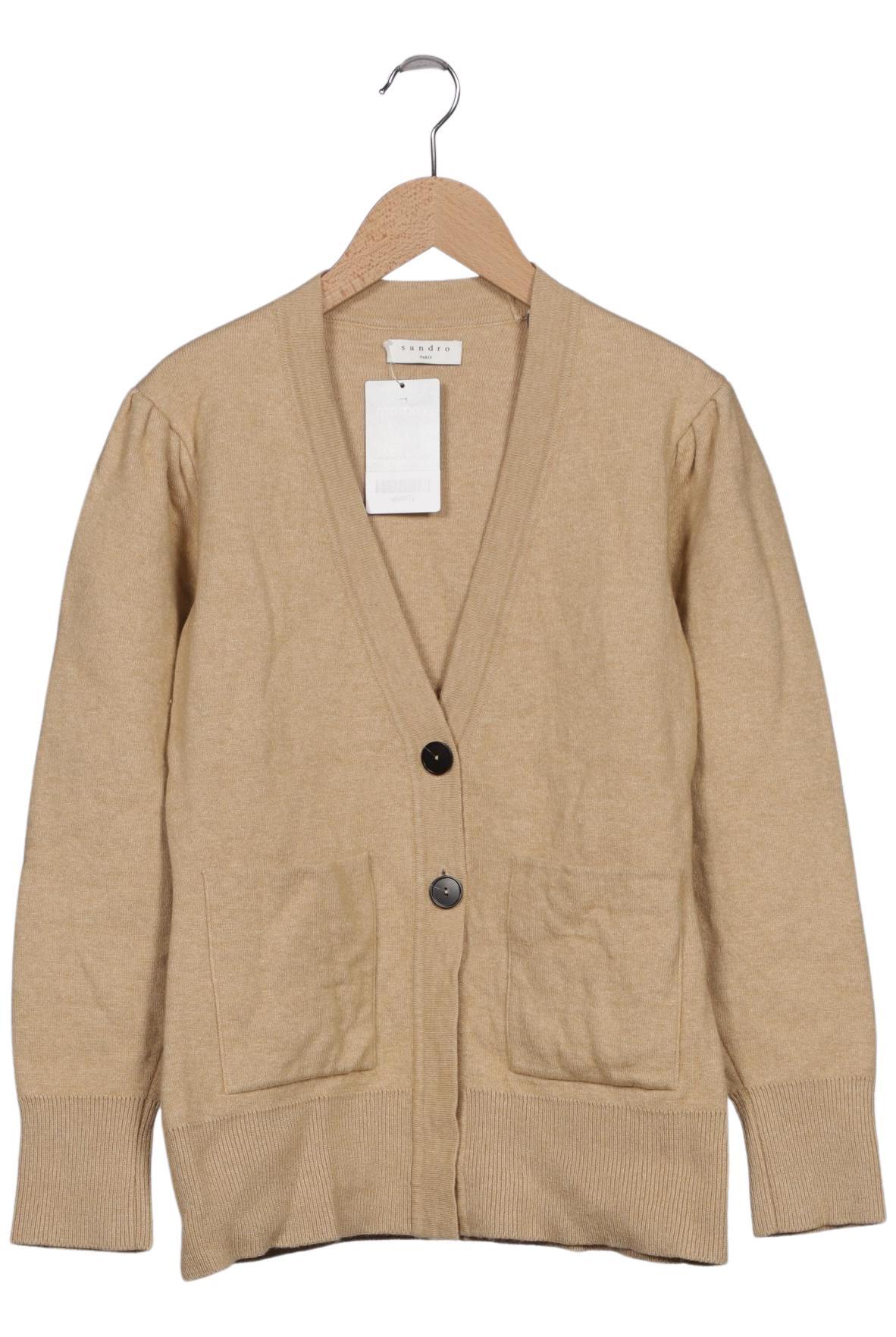 

Sandro Damen Strickjacke, beige, Gr. 36