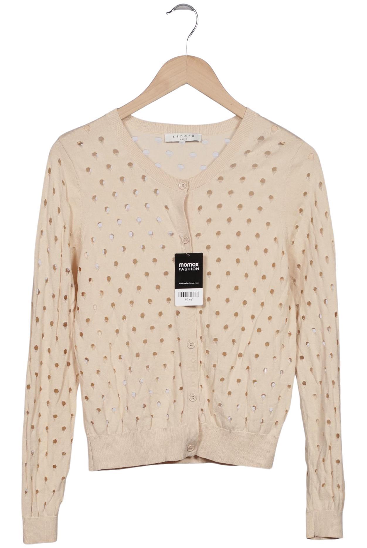 

Sandro Damen Strickjacke, beige, Gr. 38