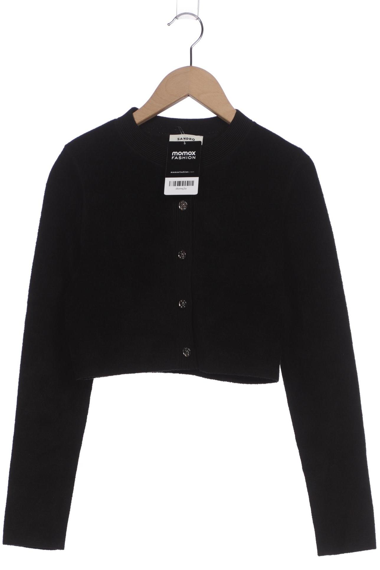 

Sandro Damen Strickjacke, schwarz, Gr. 36