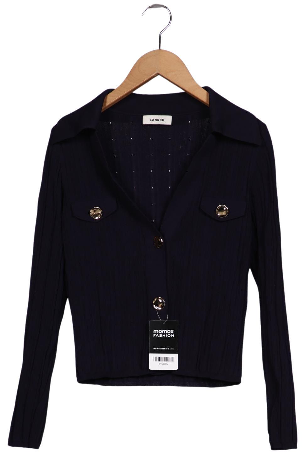 

Sandro Damen Strickjacke, marineblau, Gr. 40