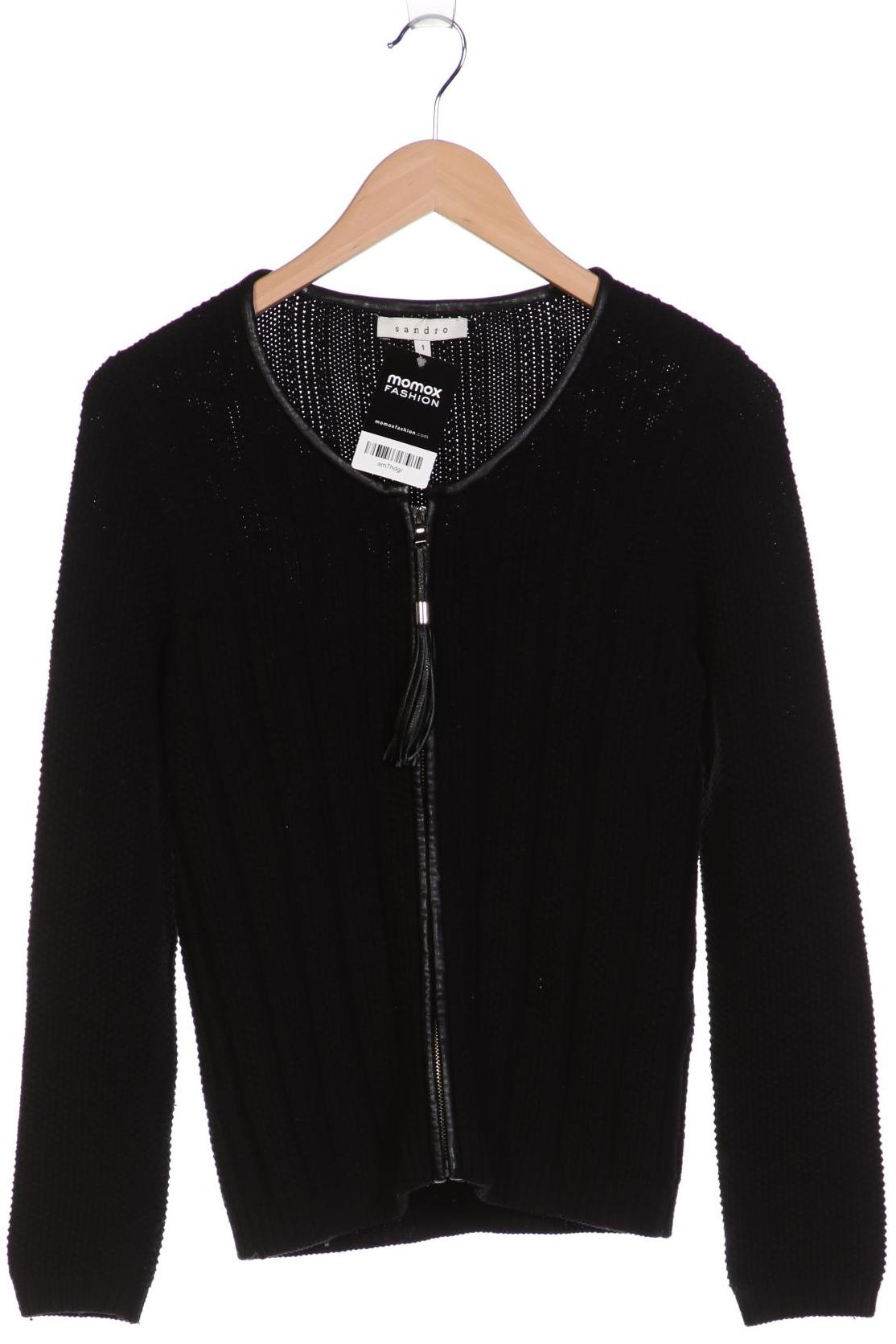 

Sandro Damen Strickjacke, schwarz, Gr. 36