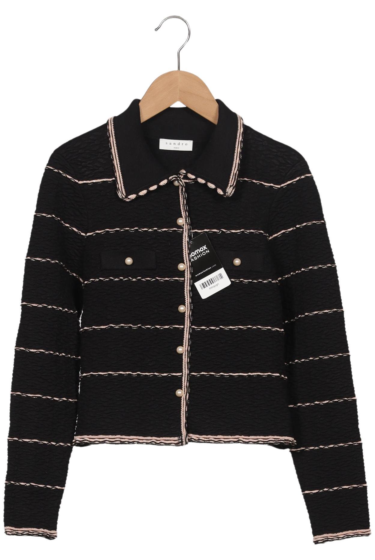 

Sandro Damen Strickjacke, schwarz, Gr. 38