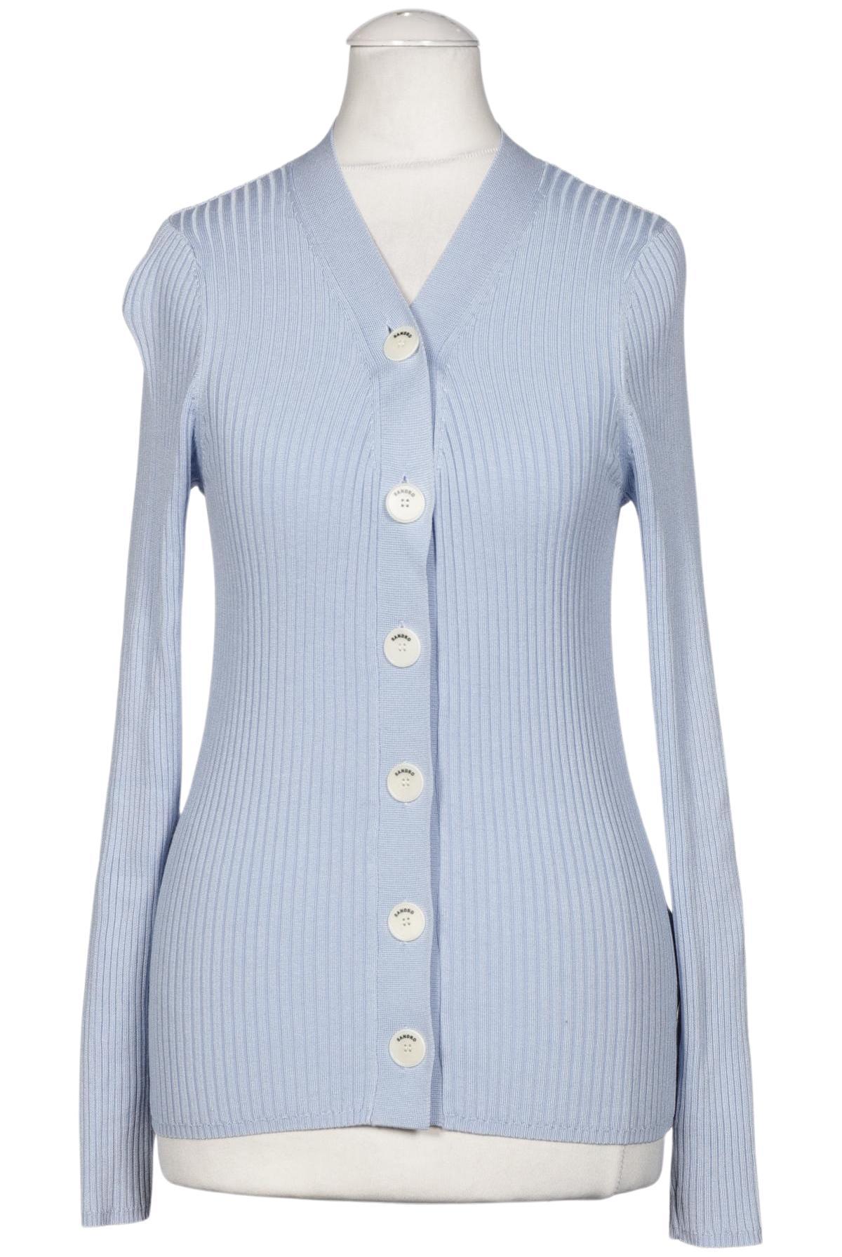 

Sandro Damen Strickjacke, hellblau, Gr. 36