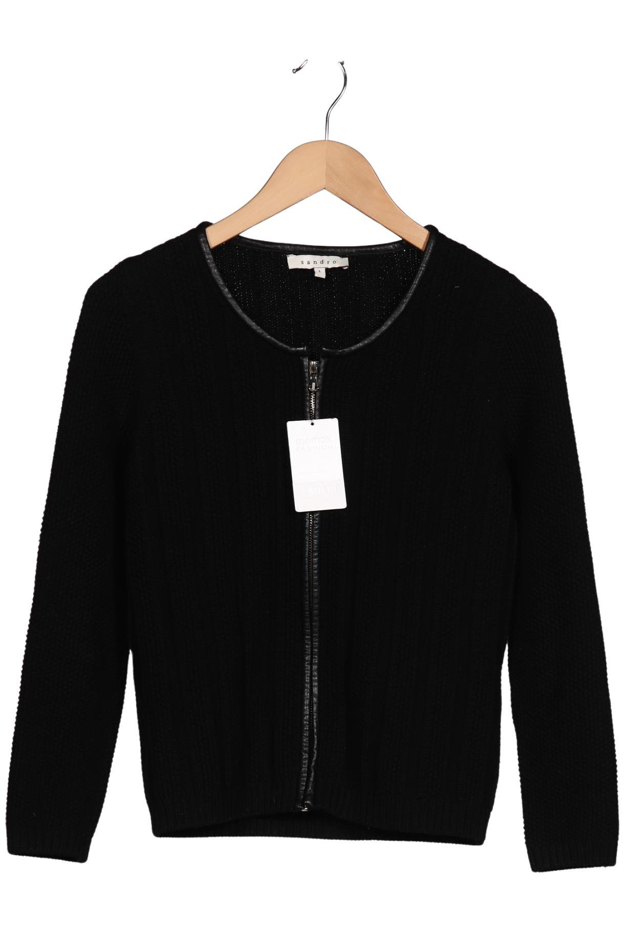 

Sandro Damen Strickjacke, schwarz, Gr. 36