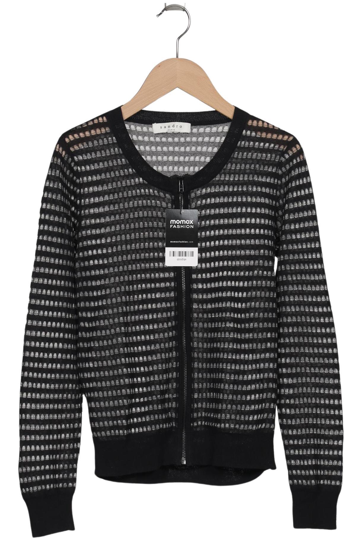 Thumbnail - Sandro Damen Strickjacke, schwarz, Gr. 36