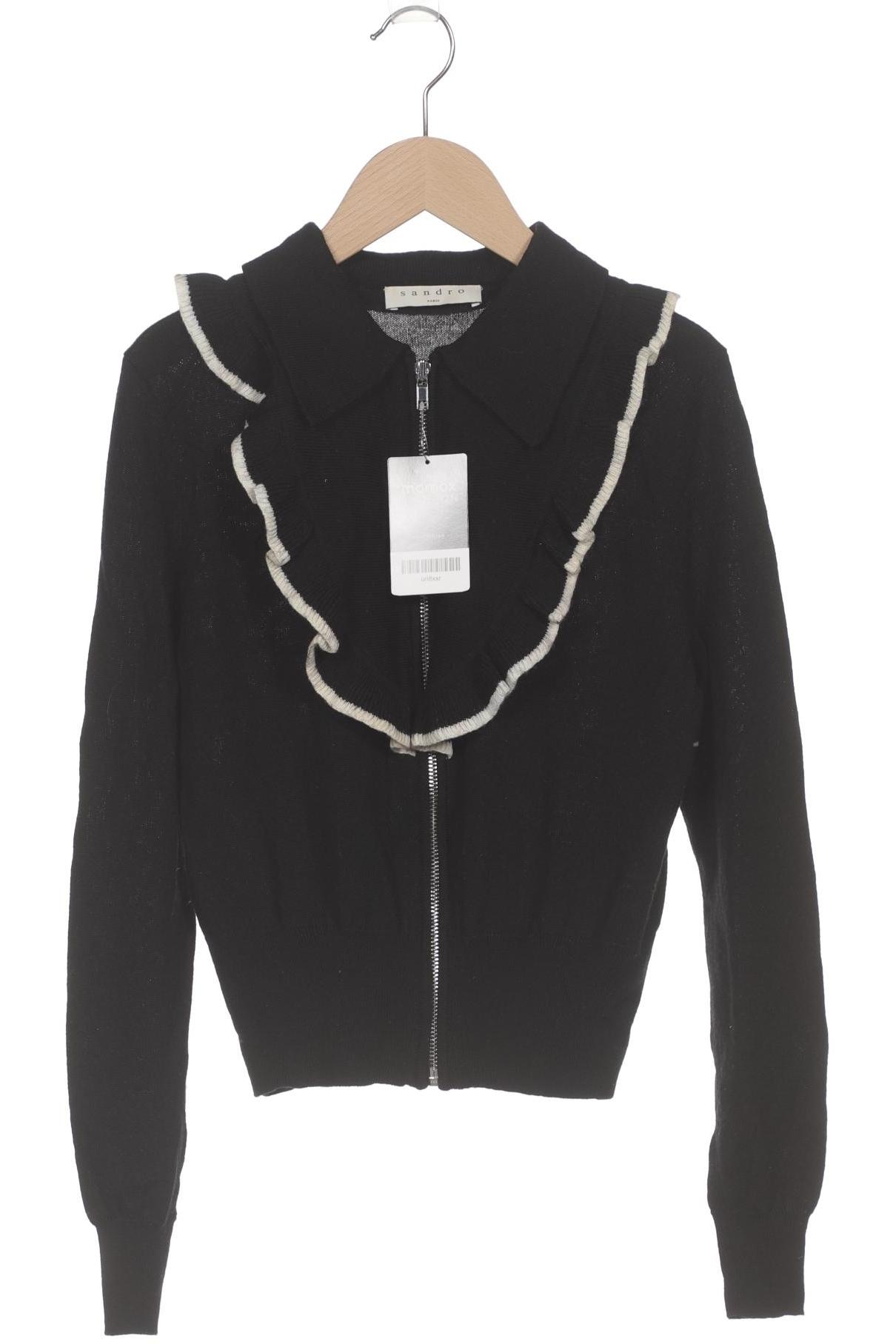 

Sandro Damen Strickjacke, schwarz, Gr. 36