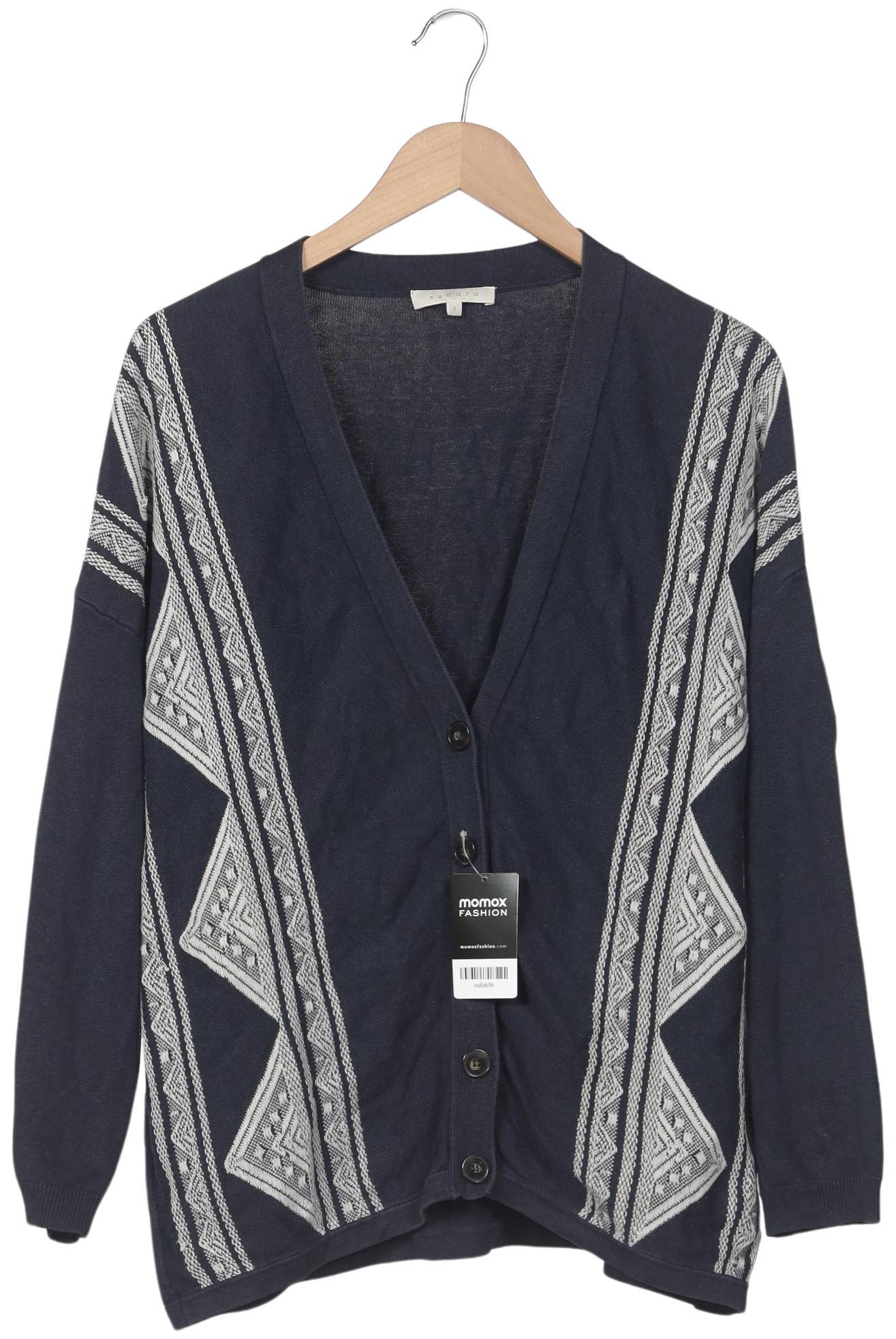 

Sandro Damen Strickjacke, marineblau, Gr. 40