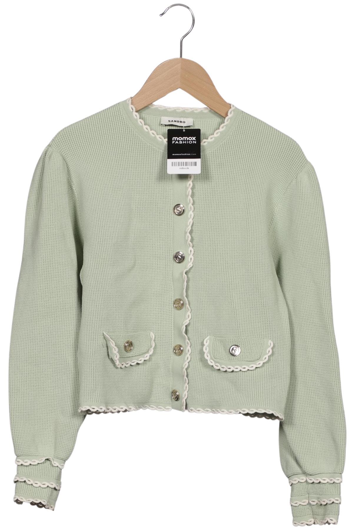 

Sandro Damen Strickjacke, hellgrün, Gr. 36