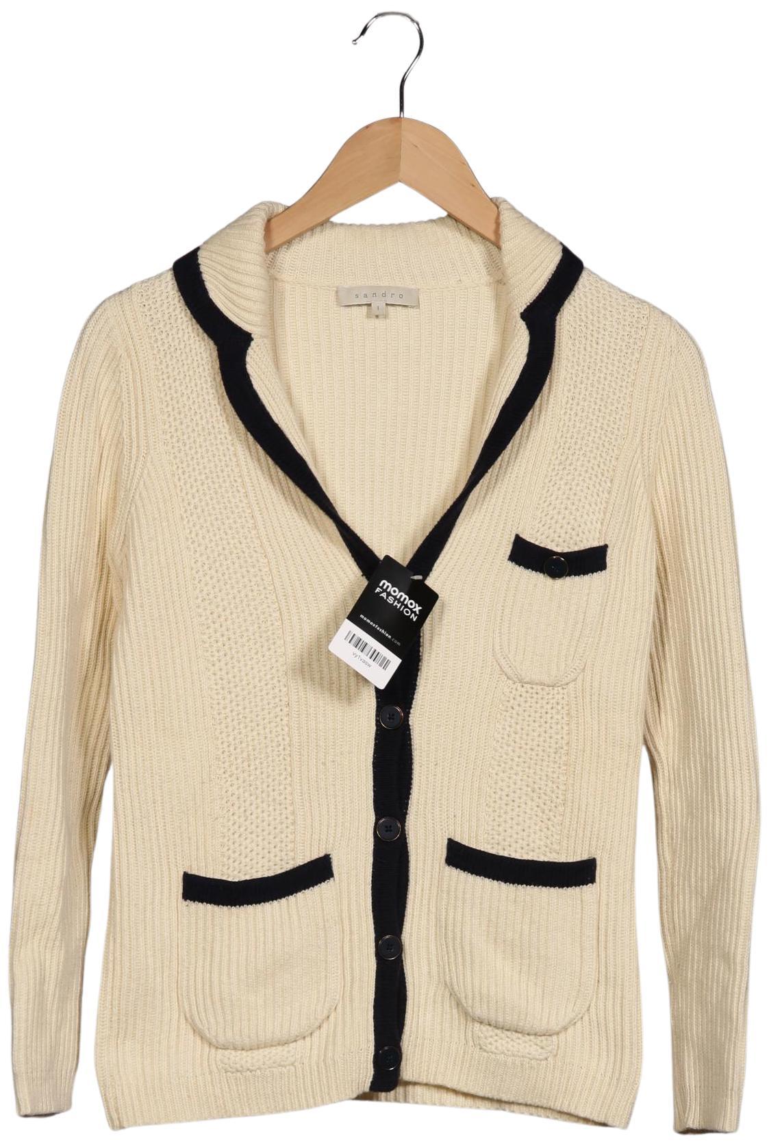 

Sandro Damen Strickjacke, cremeweiß, Gr. 36