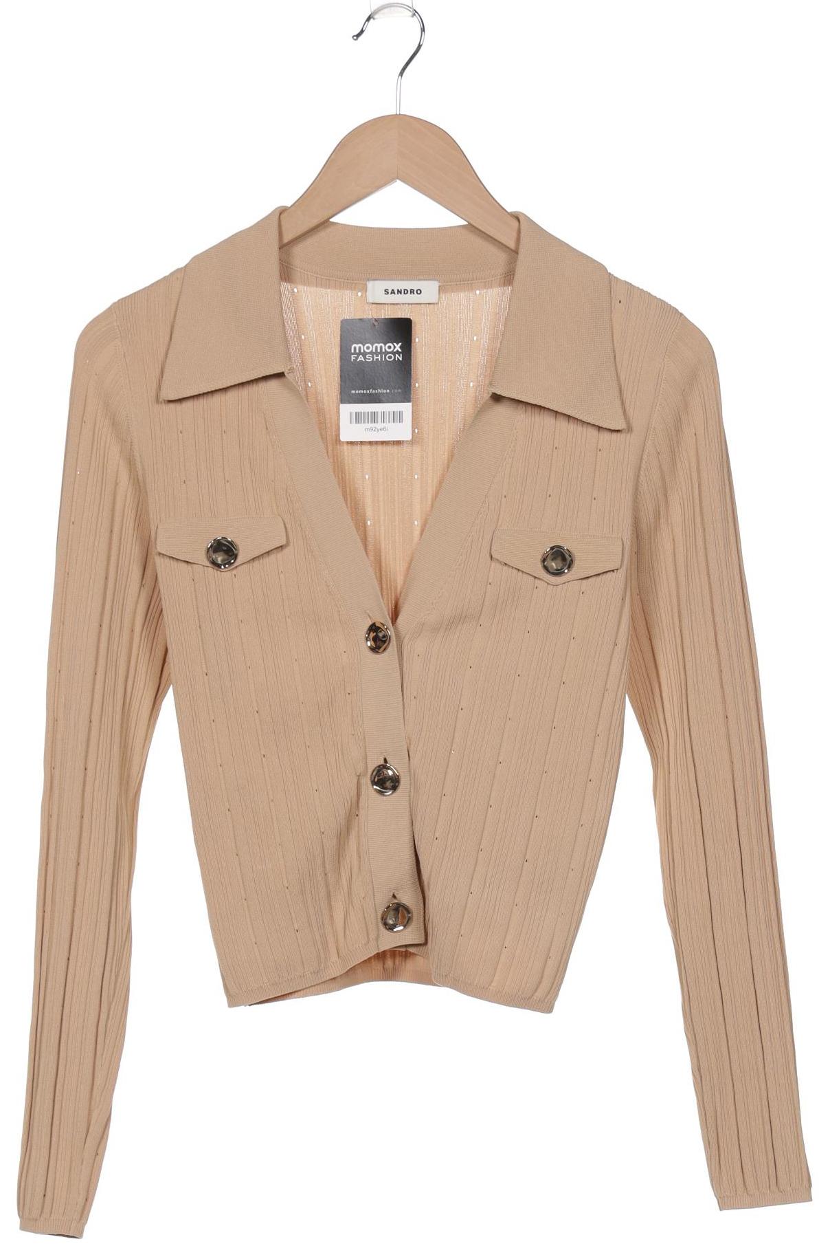 

Sandro Damen Strickjacke, beige, Gr. 38