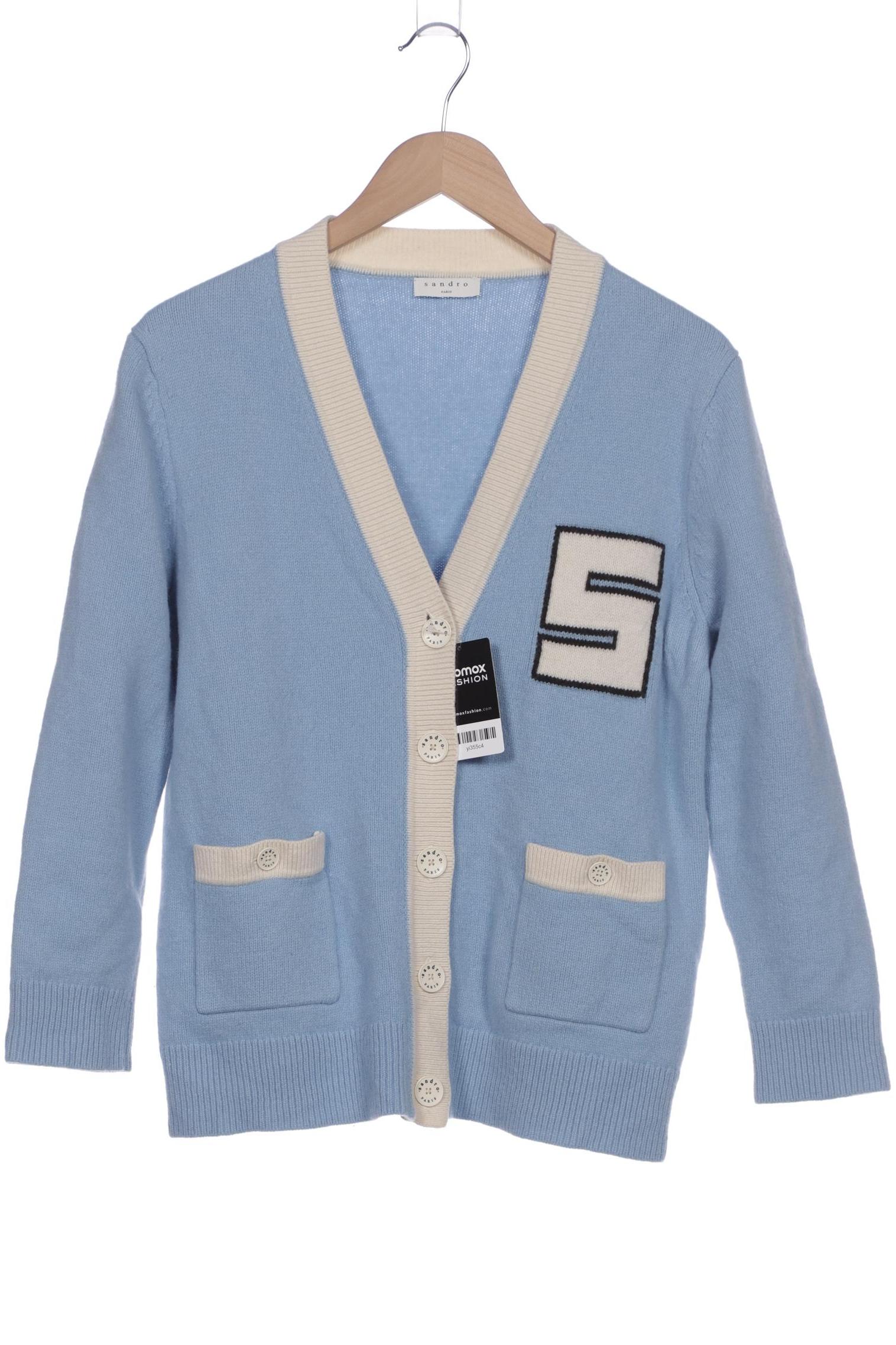 

Sandro Damen Strickjacke, hellblau, Gr. 38
