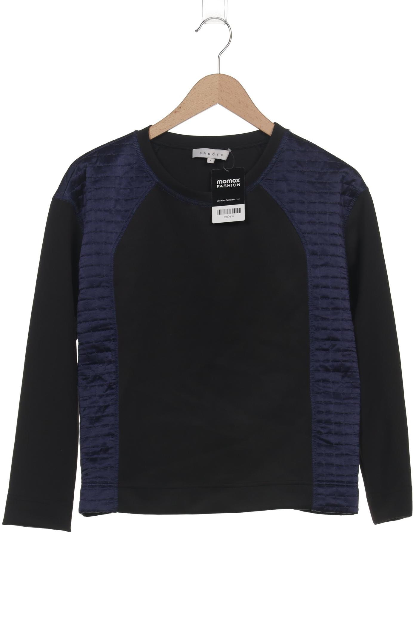 

Sandro Damen Sweatshirt, schwarz, Gr. 36