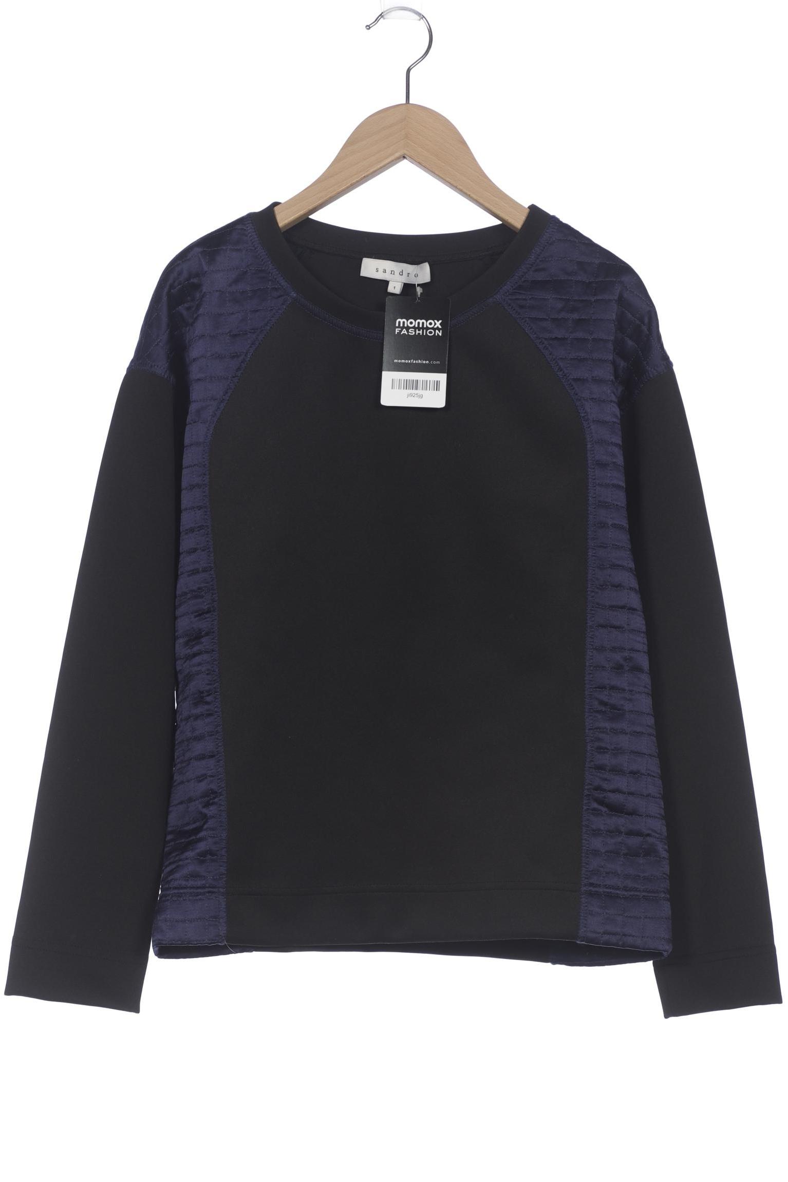 

Sandro Damen Sweatshirt, schwarz, Gr. 36