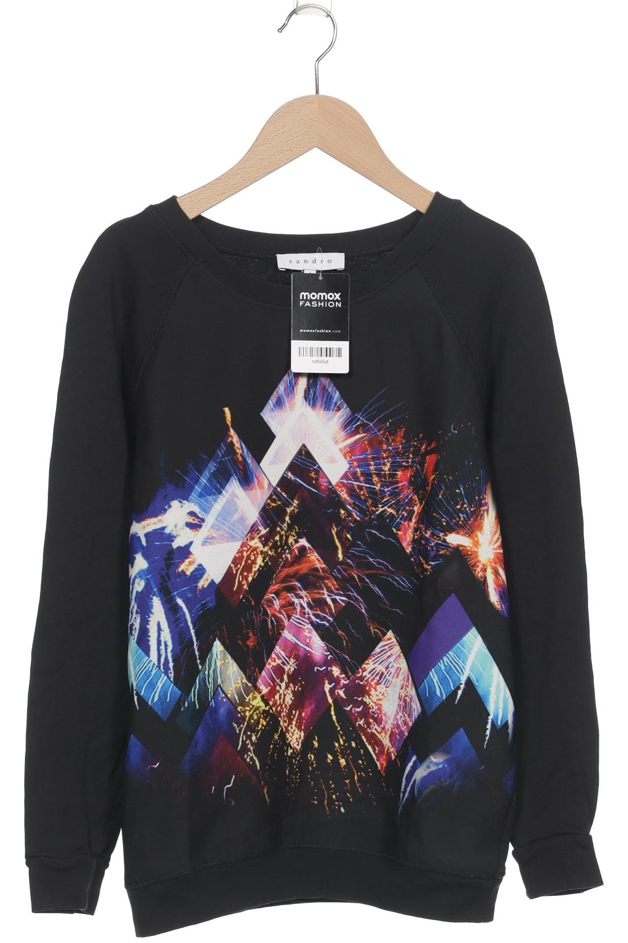 

Sandro Damen Sweatshirt, schwarz, Gr. 36