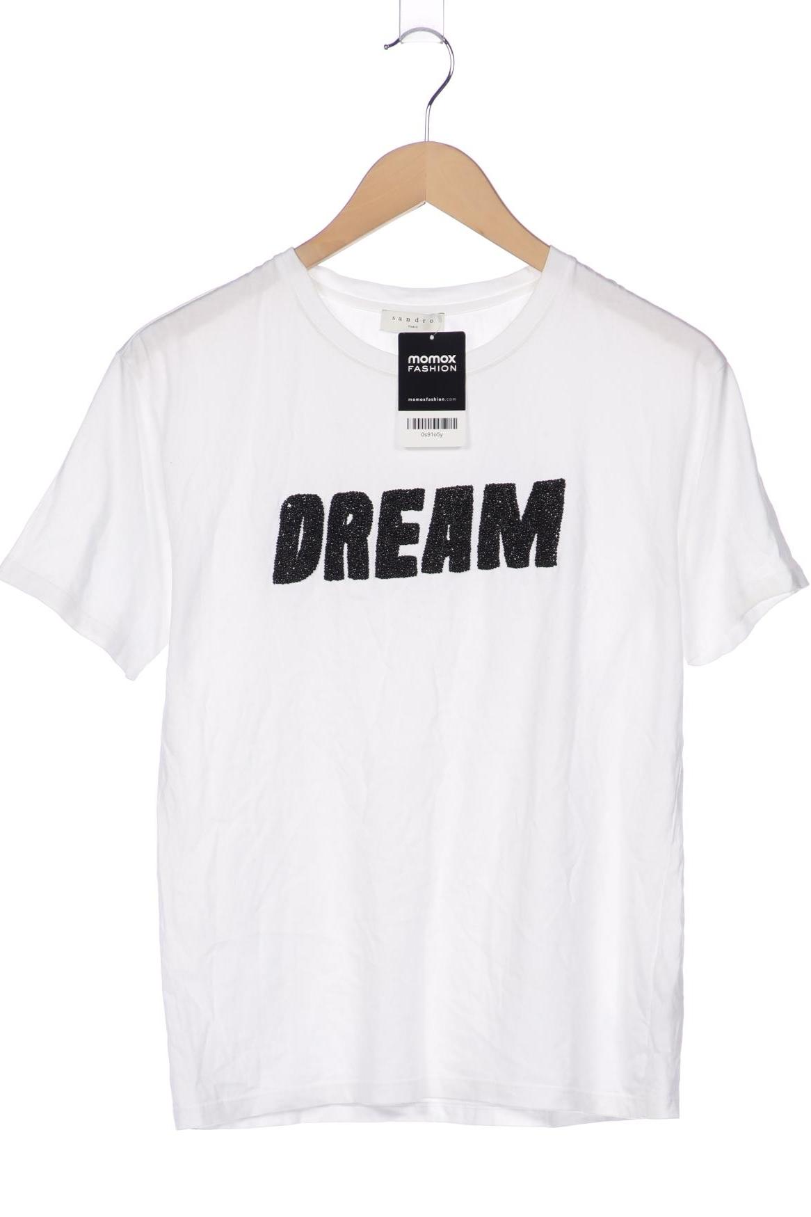 

Sandro Damen T-Shirt, weiß, Gr. 36
