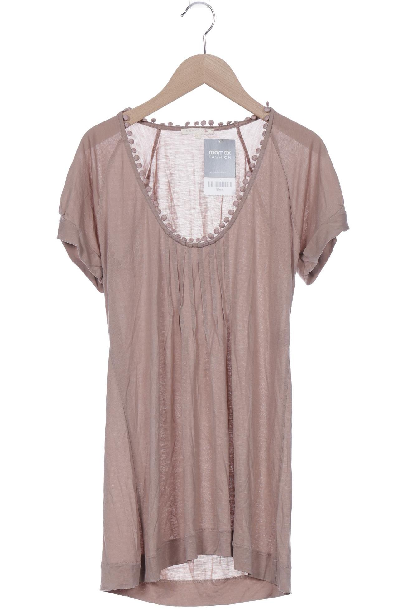 

Sandro Damen T-Shirt, beige, Gr. 38