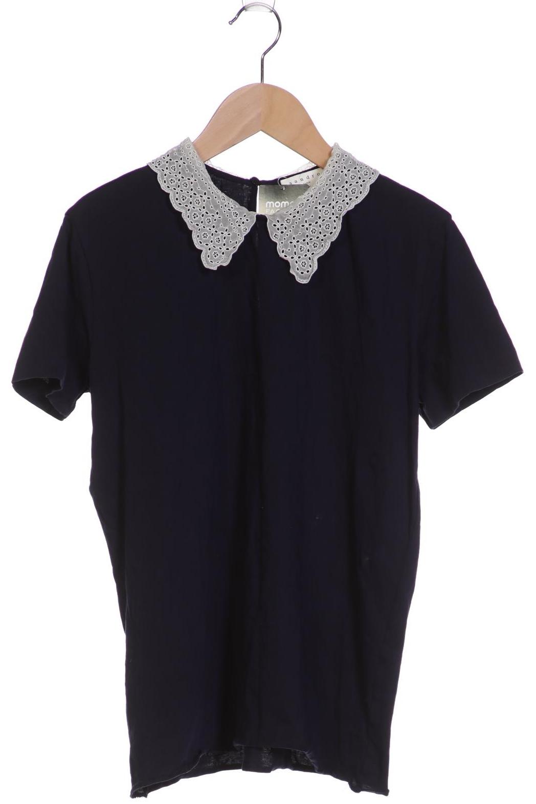 

Sandro Damen T-Shirt, marineblau, Gr. 38