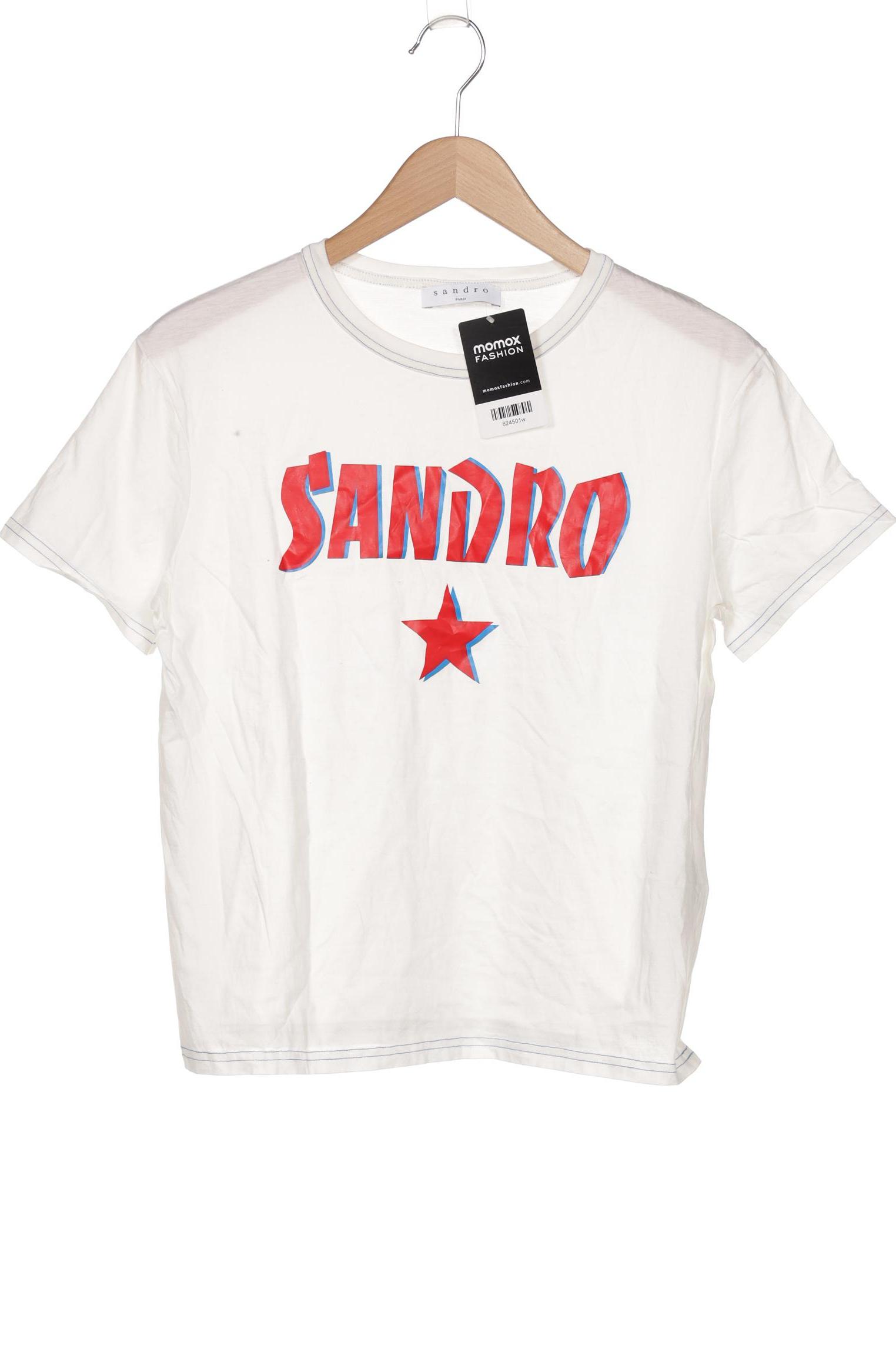 

Sandro Damen T-Shirt, weiß, Gr. 36