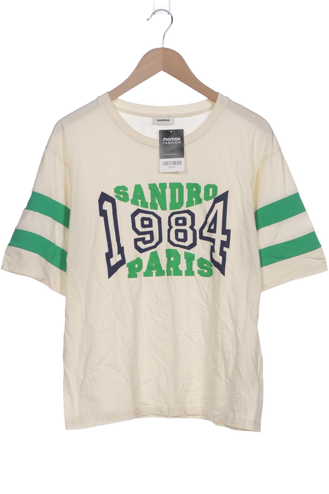 

Sandro Damen T-Shirt, cremeweiß, Gr. 40
