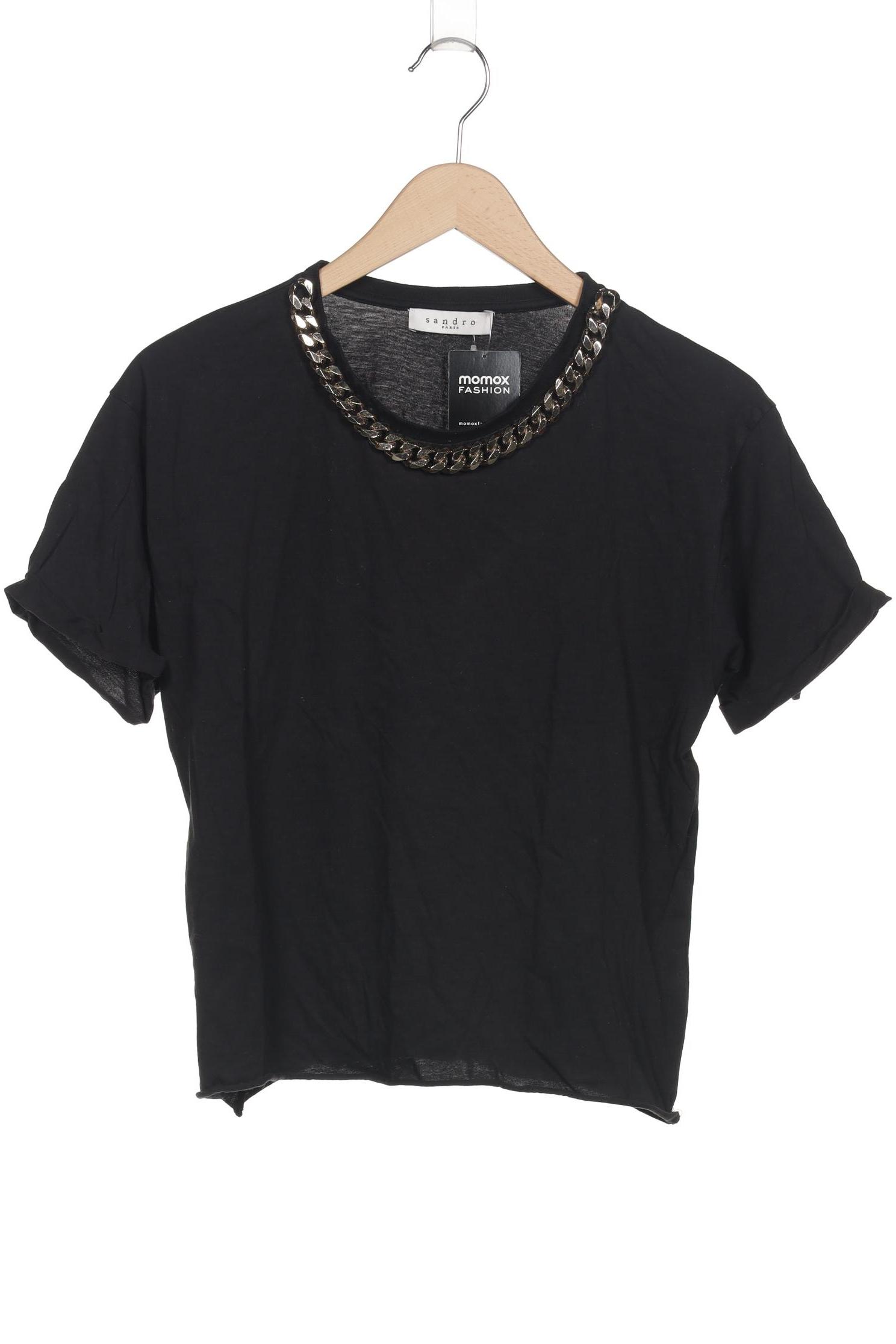 

Sandro Damen T-Shirt, schwarz, Gr. 36