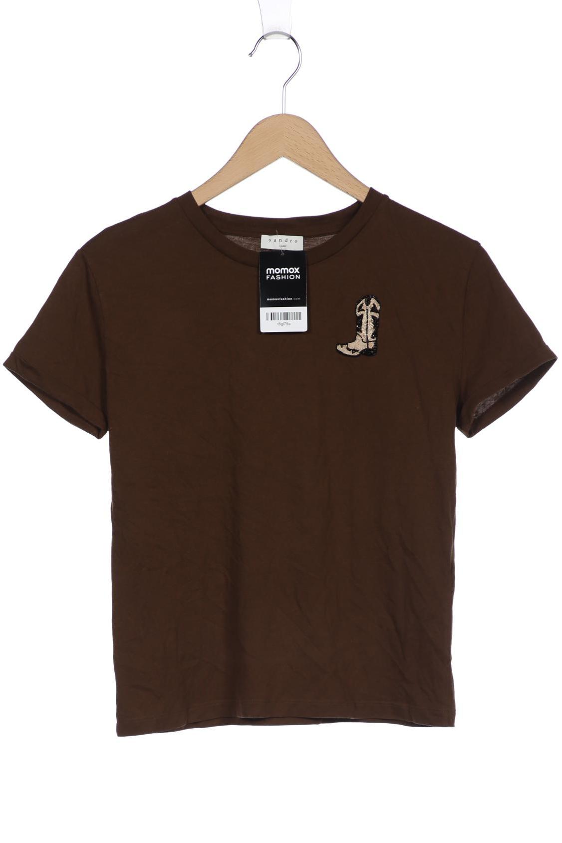 

Sandro Damen T-Shirt, braun